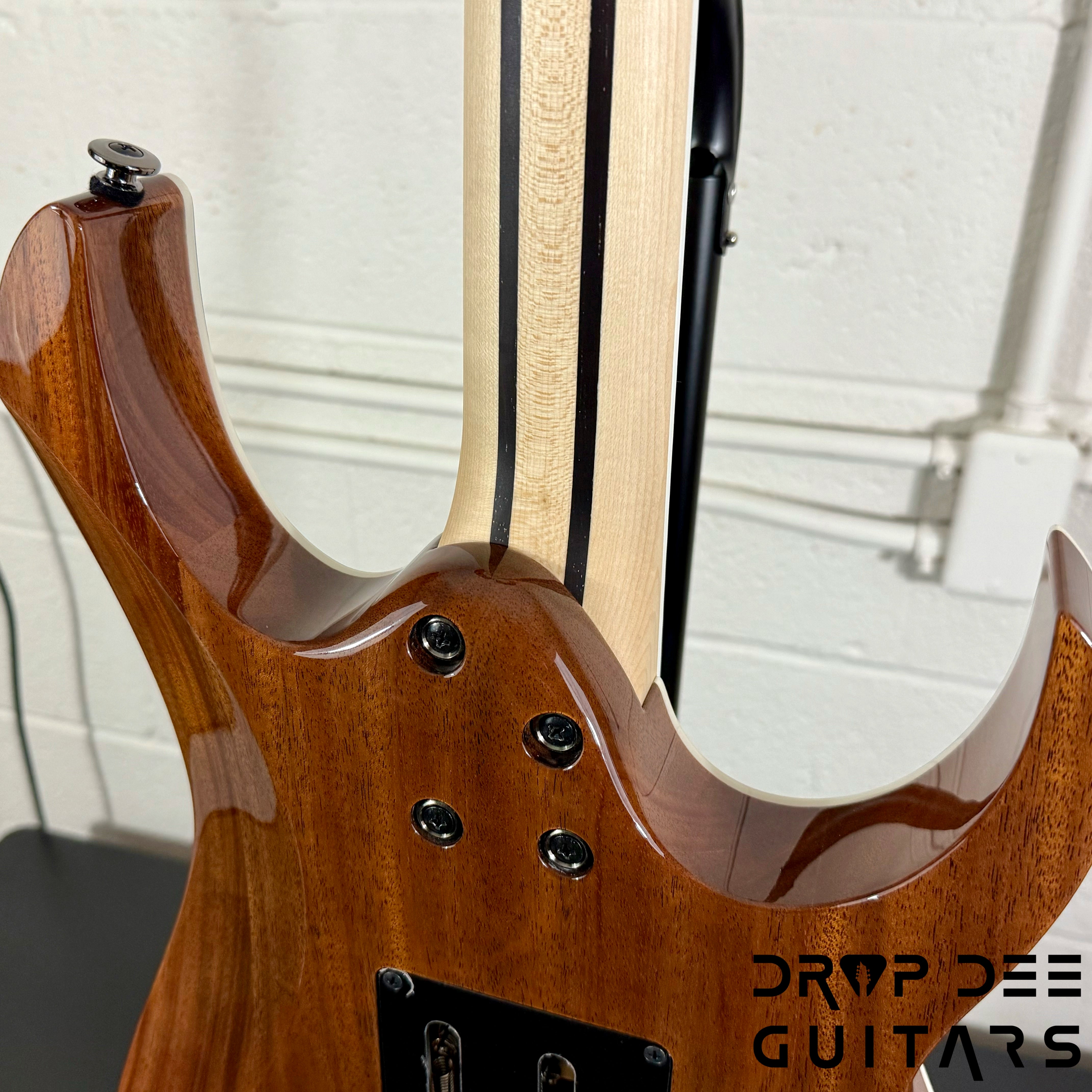 Ibanez Prestige RG5120ML Left-Handed Electric Guitar w/ Case - Frozen Ocean