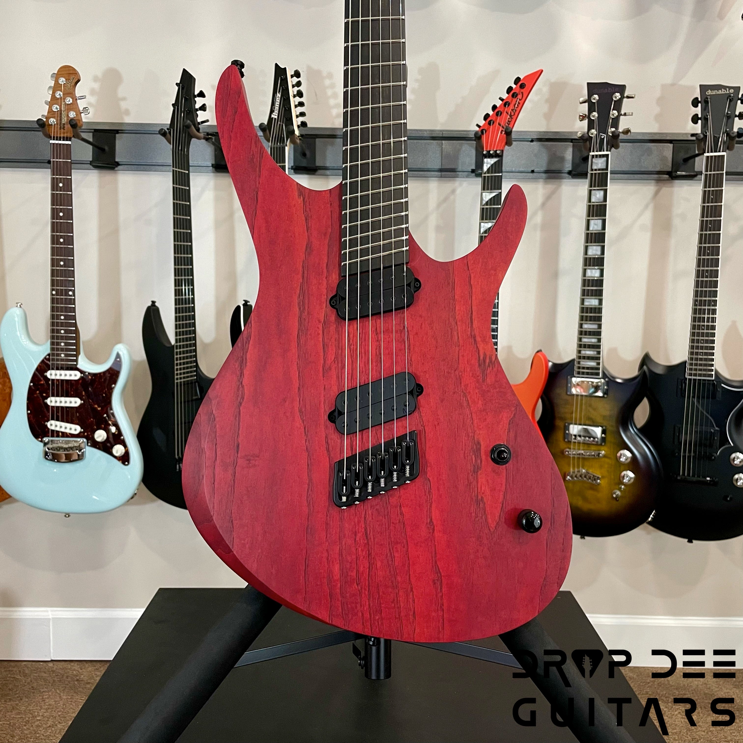 Aviator Ace Edition Elevon 6 Electric Guitar w/ Case - Red