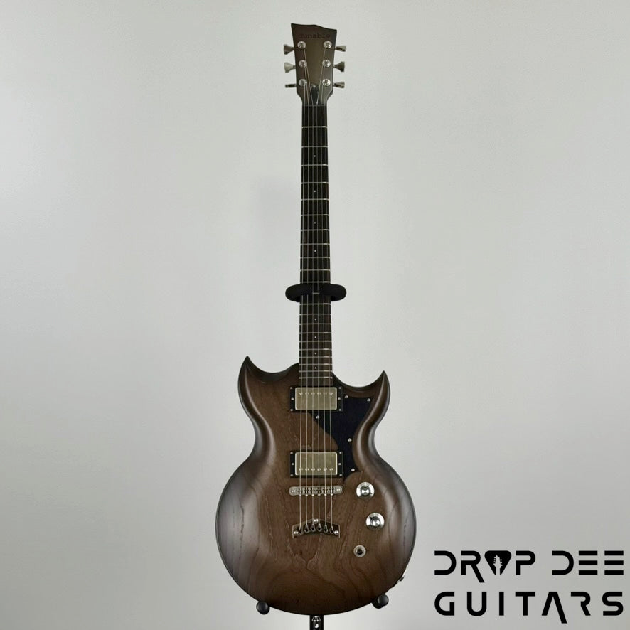 Dunable USA Custom Shop Minotaur Electric Guitar w/ Case - Trans Black