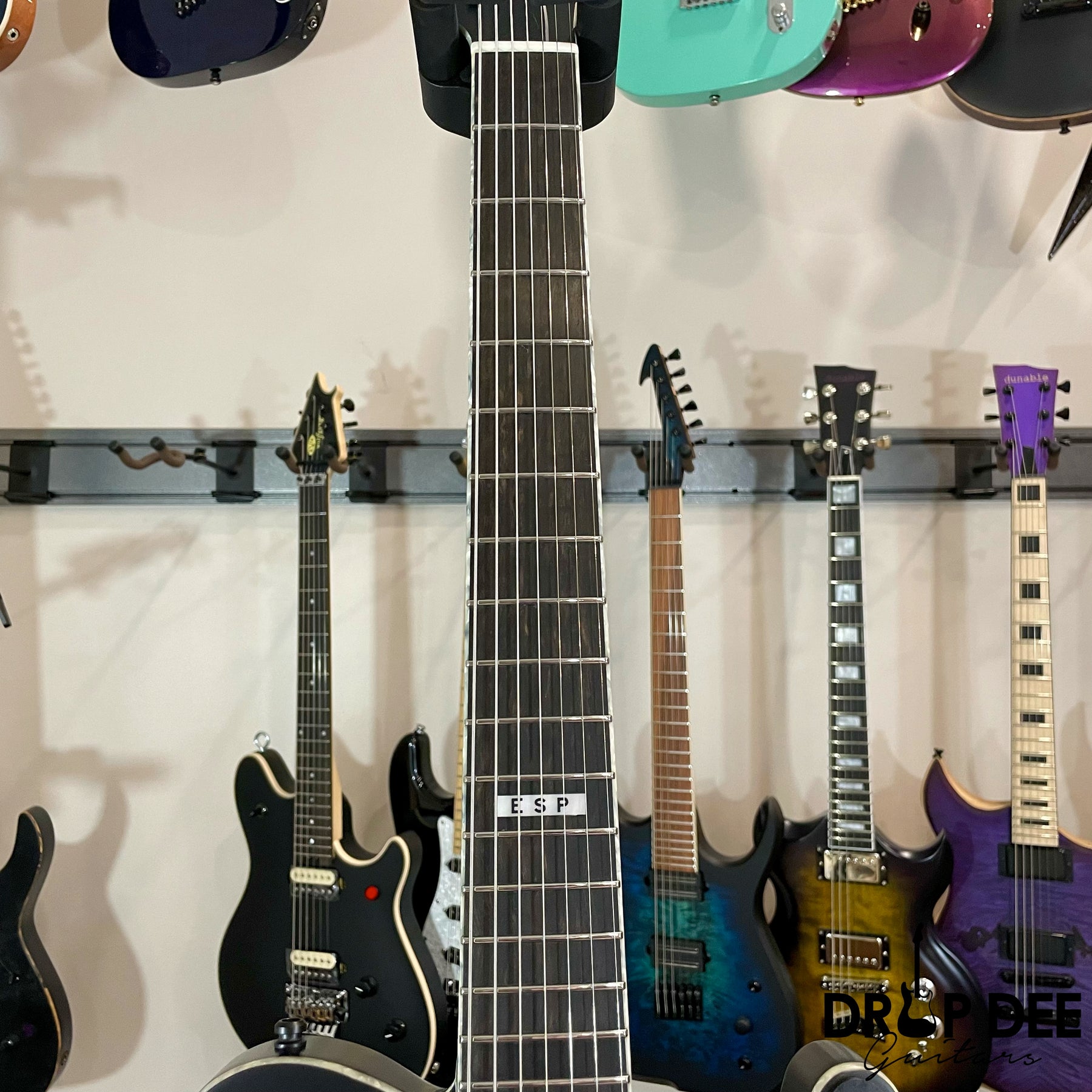 ESP E-II T-B7 Baritone 7-String Electric Guitar w/ Case
