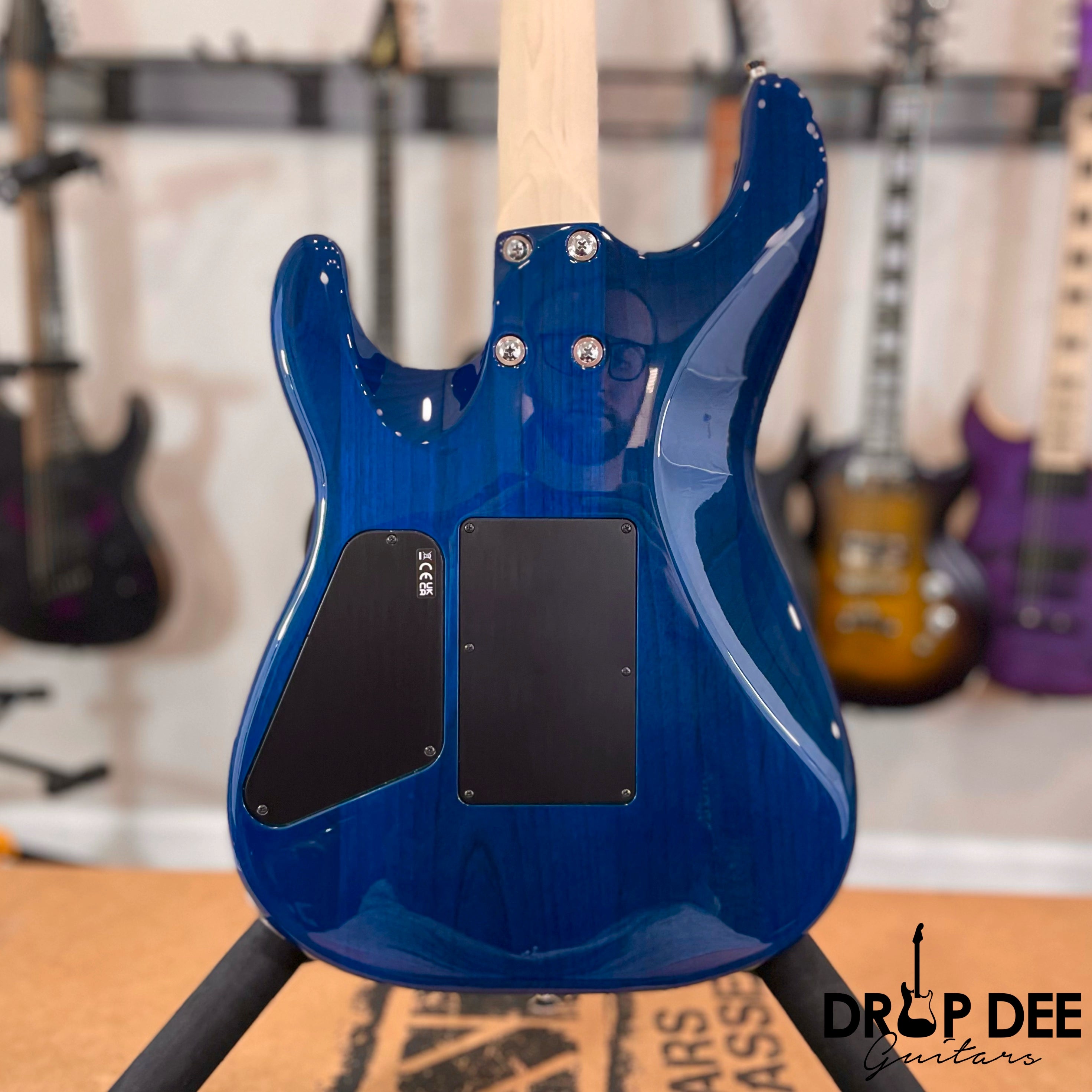 Charvel MJ San Dimas Style 1 HSH FR M QM Electric Guitar w/ Case