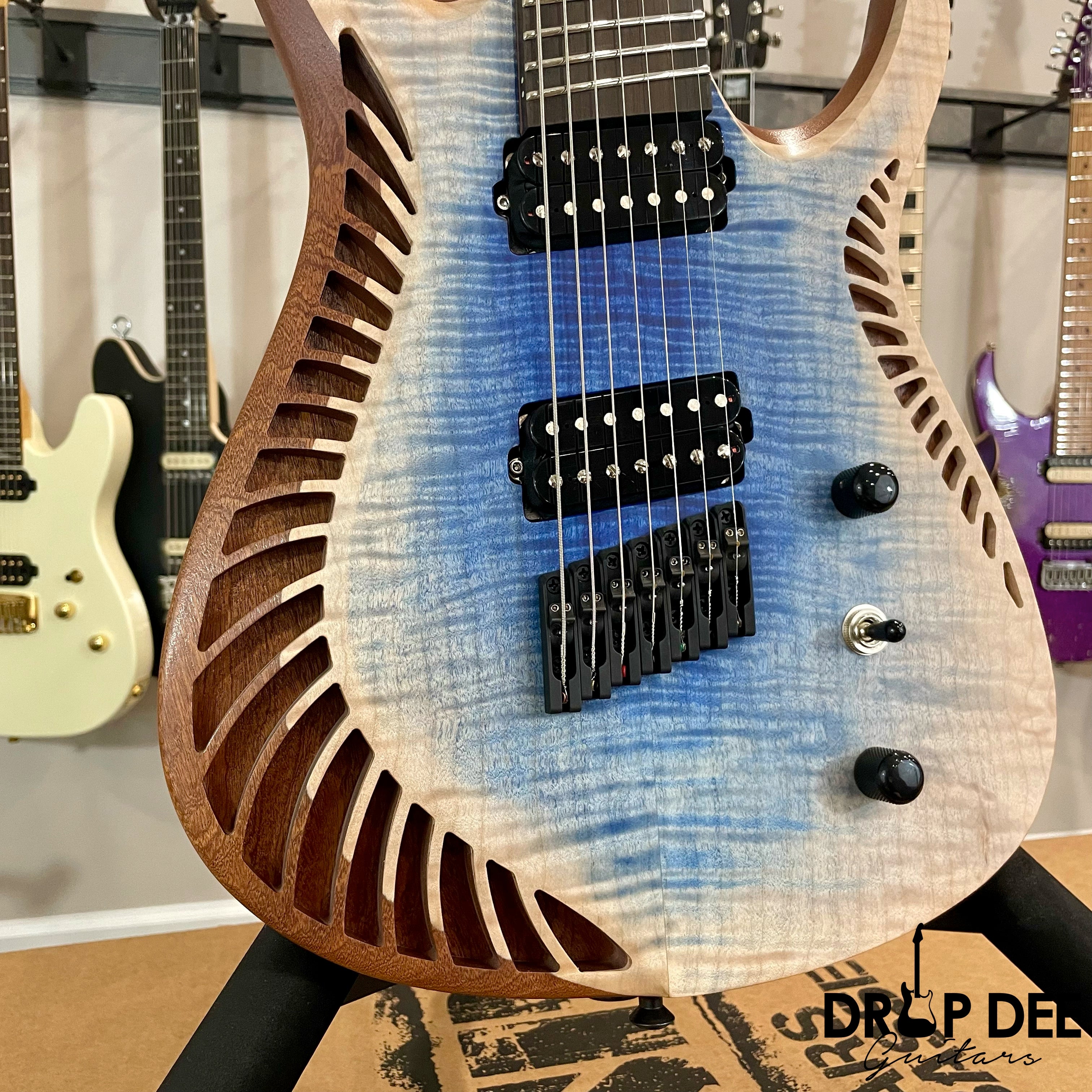 OD Guitars Venus Multiscale 7-String Electric Guitar w/ Case