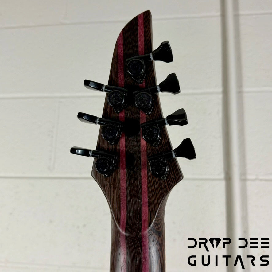 Mayones Duvell Elite 7 7-String Electric Guitar w/ Case - Red/Black Fade