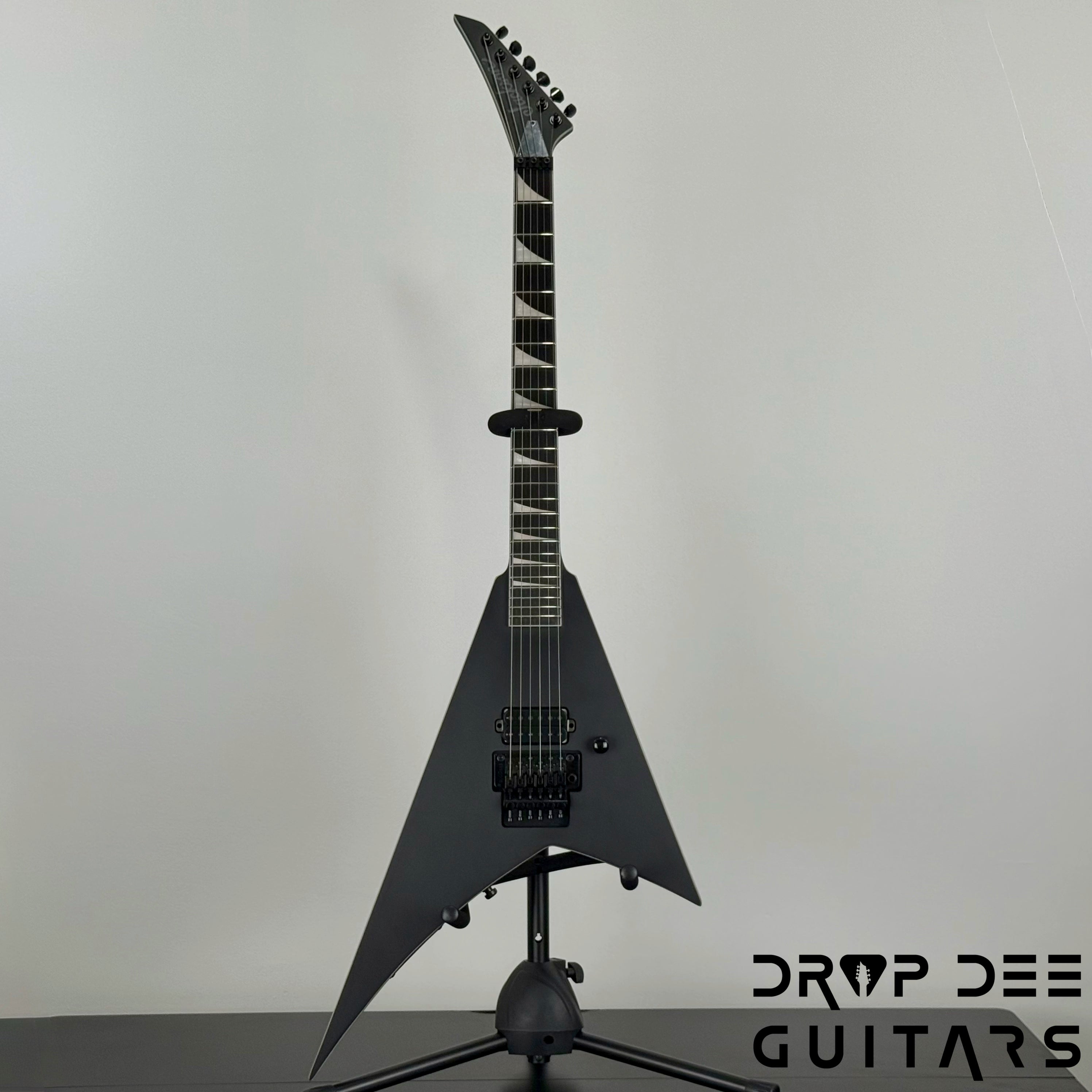 Jackson Pro Plus Pure Metal Limited Edition Rhoads RR1A Electric Guitar w/ Bag - Satin Black