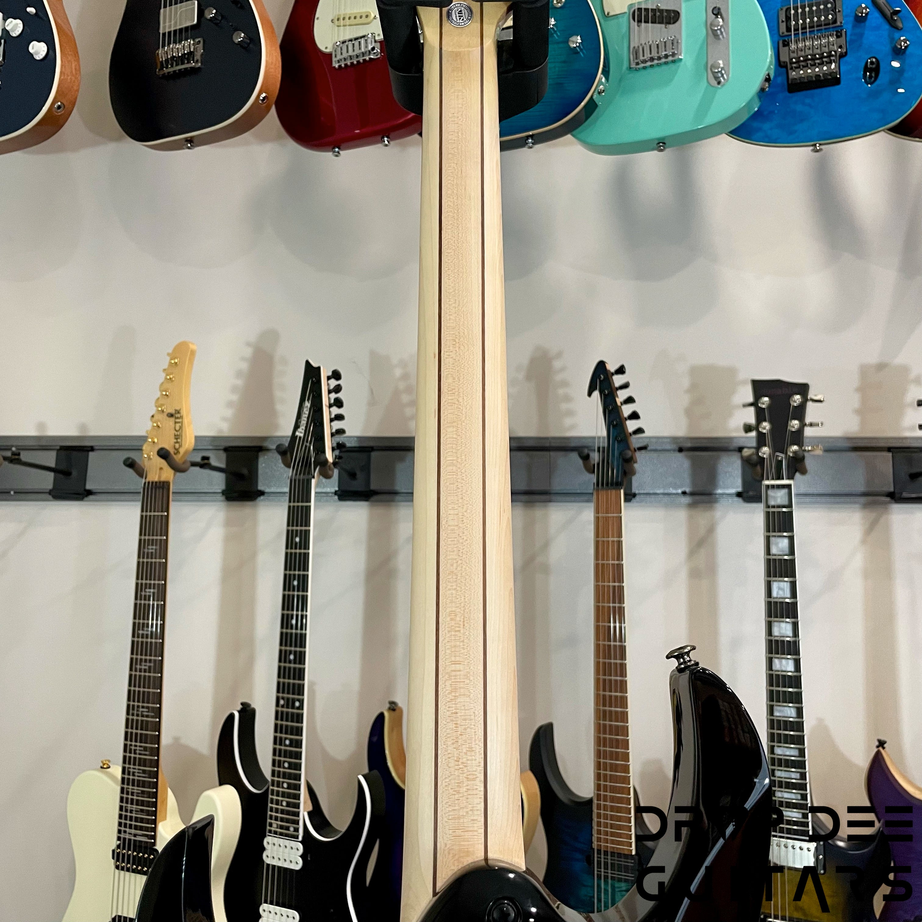 Ibanez Premium JEM77P Steve Vai Signature Electric Guitar w/ Bag - Blue Floral Pattern