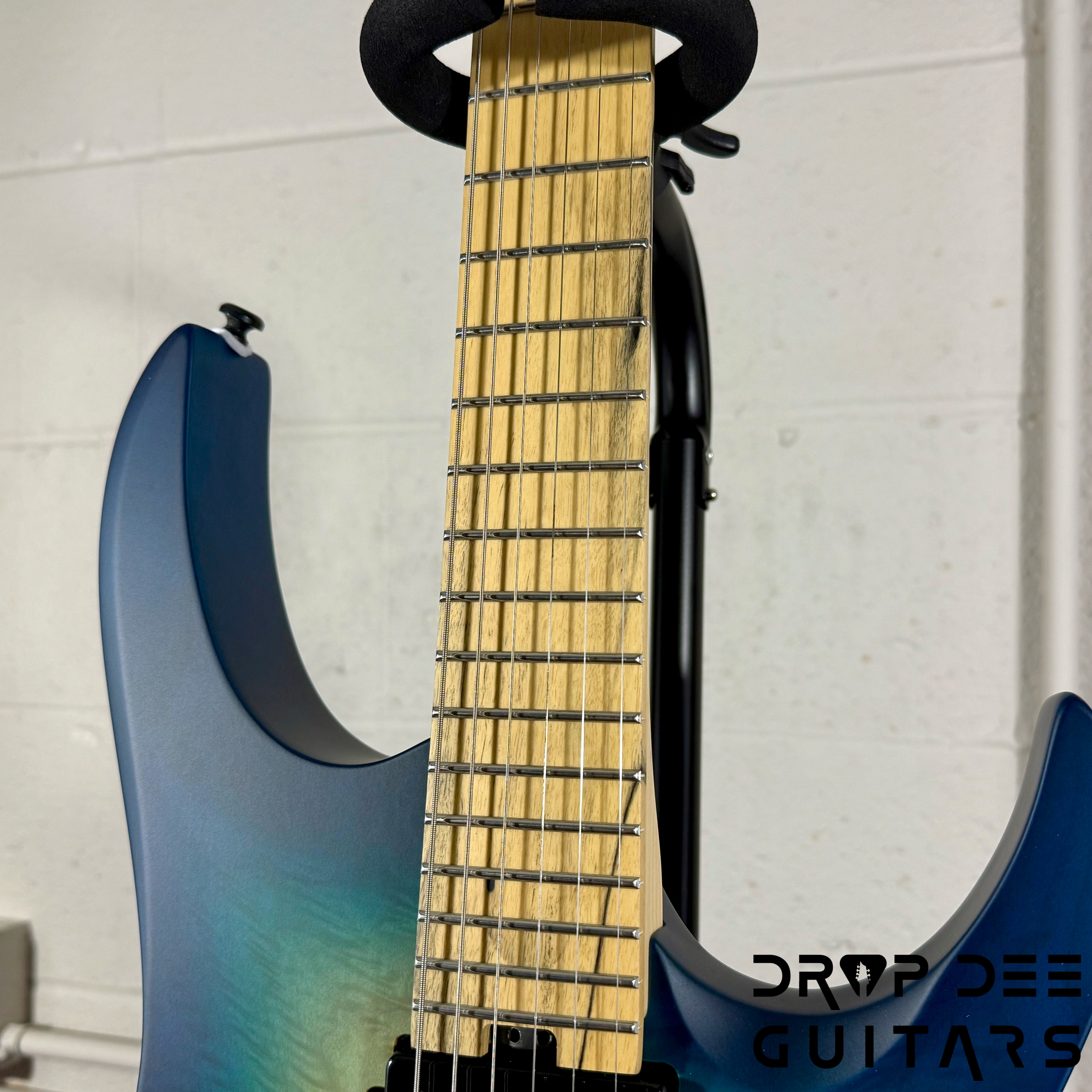 Balaguer DDG Exclusive Run Diablo Baritone Electric Guitar w/ Bag (1062) - Island Burst