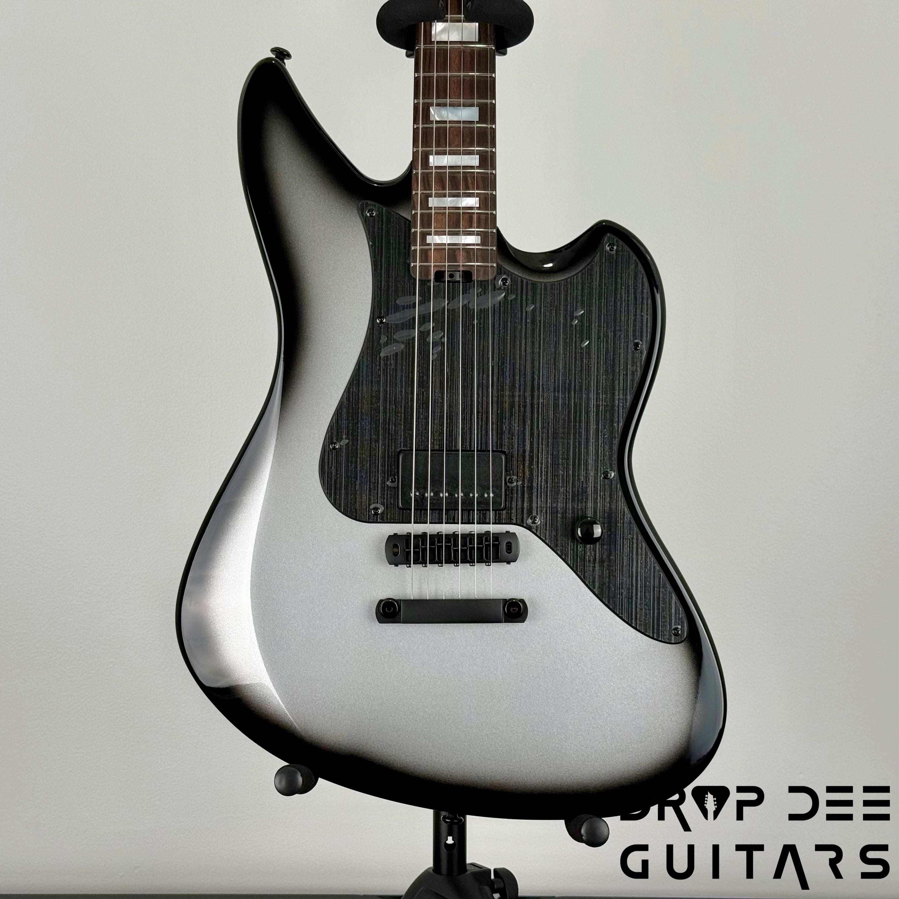 ESP LTD Joe Duplantier JD-I Electric Guitar w/ Case - Silver Sunburst