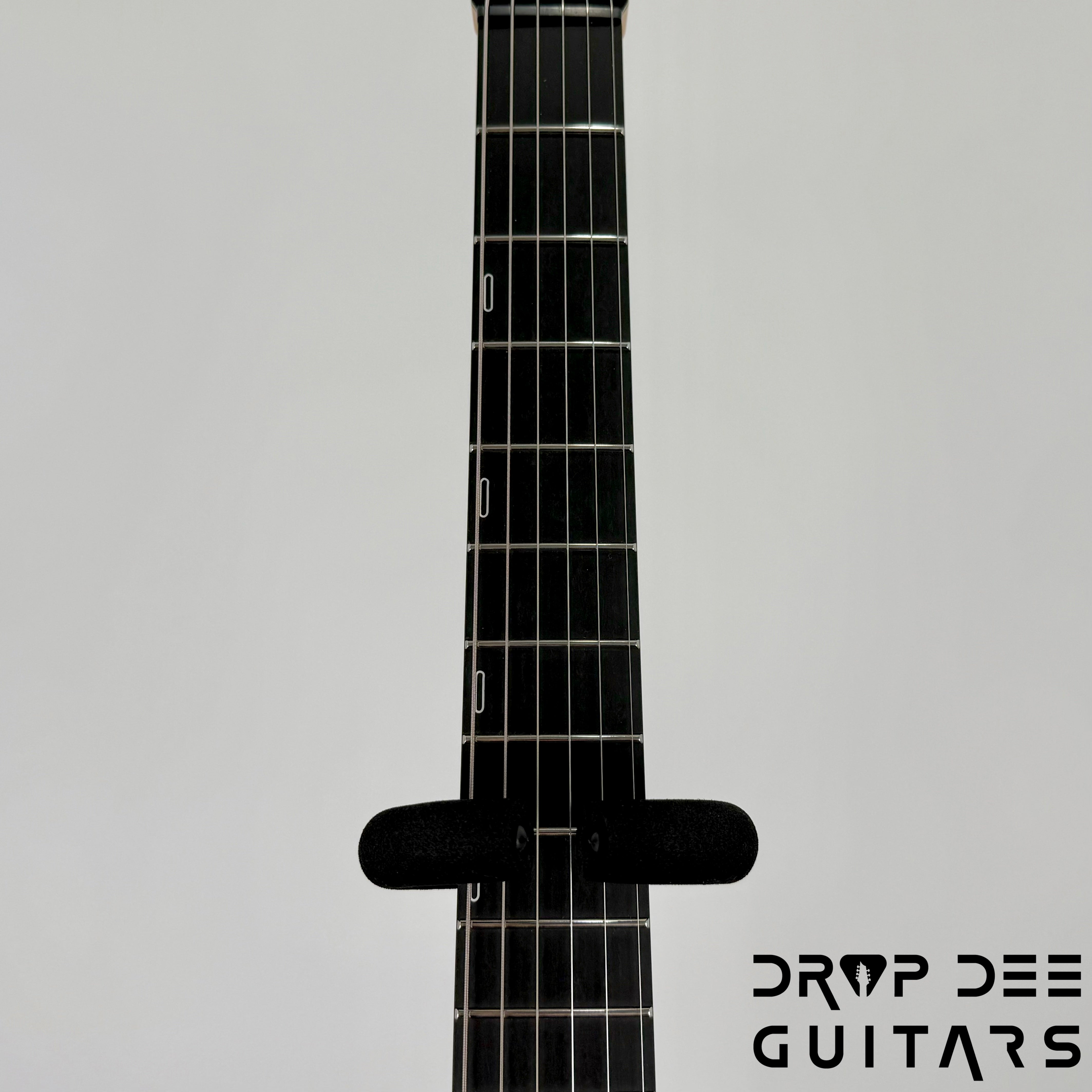 Infinia Neptune Headless Electric Guitar w/ Bag - Solid Lunar Black