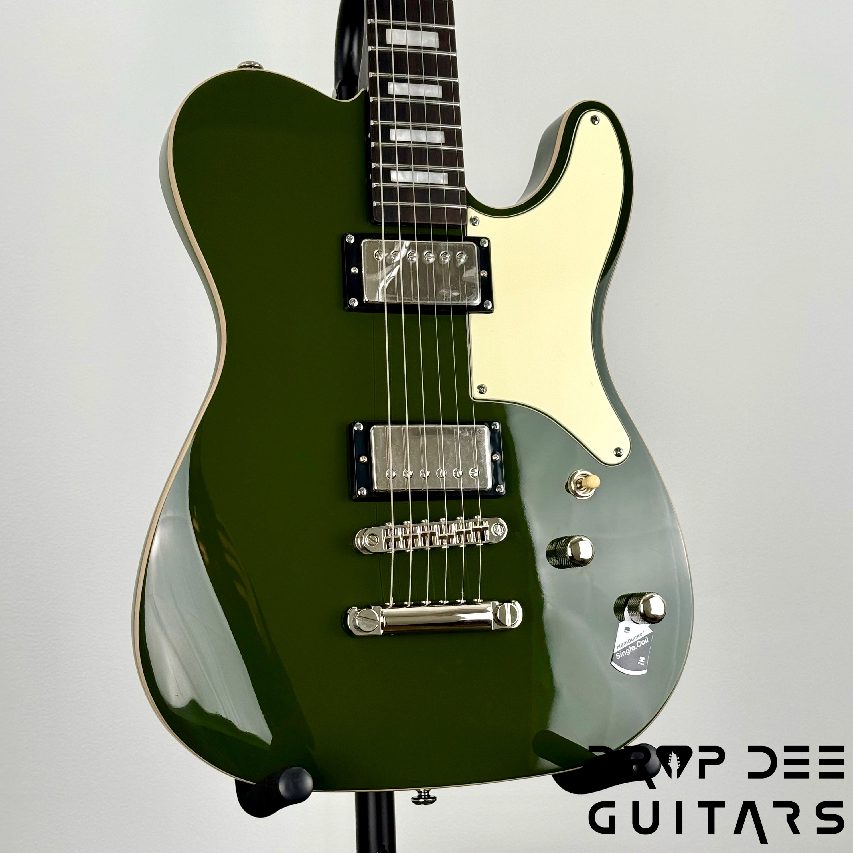 Schecter Diamond Series Jack Fowler PT Electric Guitar - Drab Green