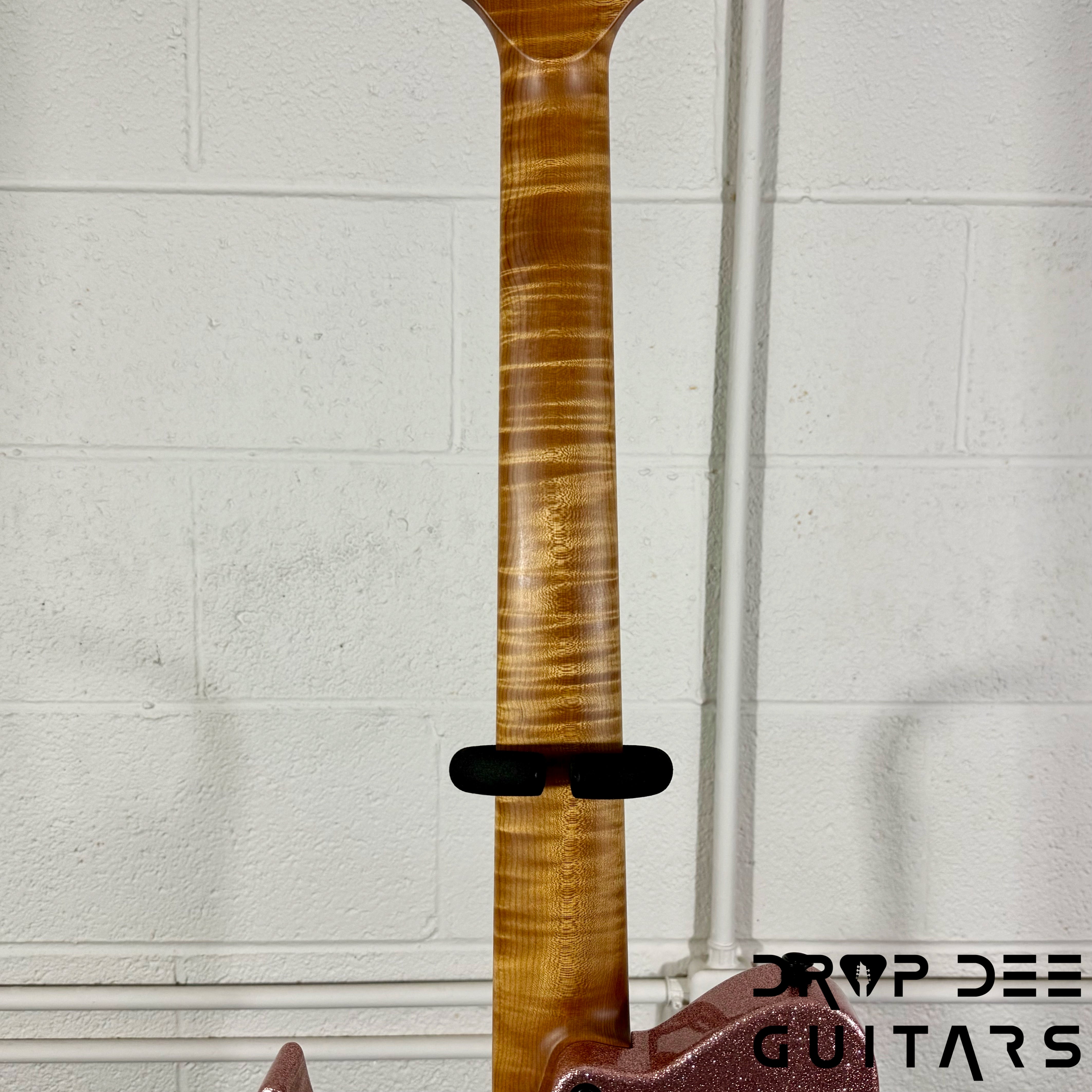 Balaguer USA Series Seraph Modern 7 Baritone 7-String Electric Guitar w/ Case (824) - Gloss Metallic Rose Gold