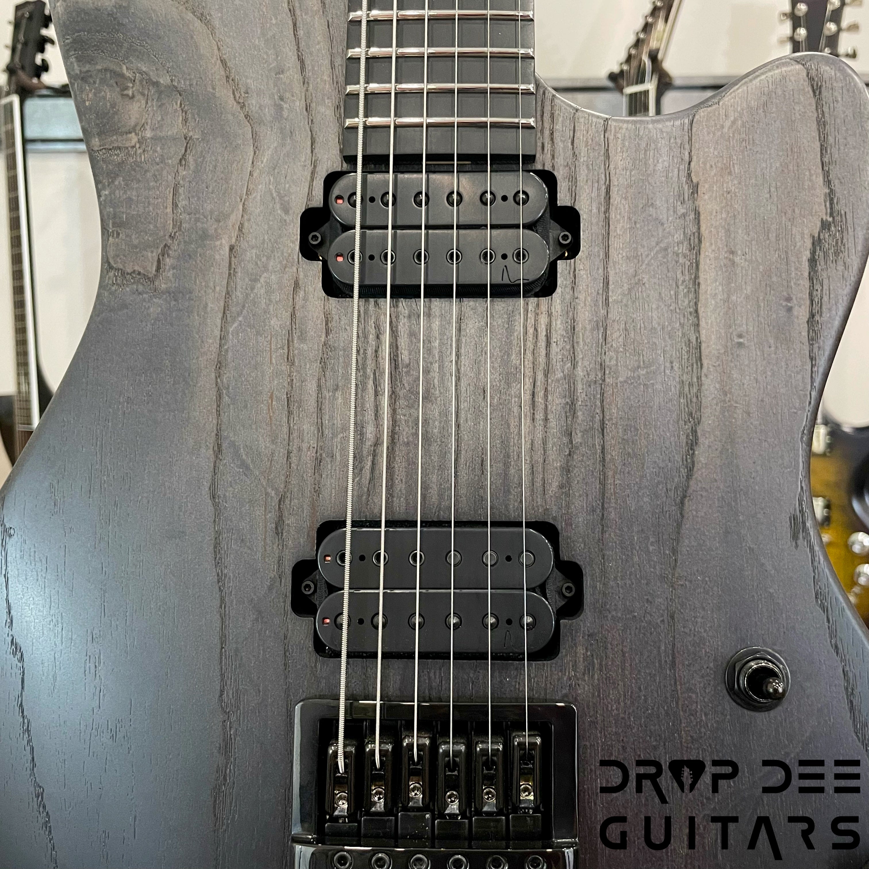 Aviator Maverick 6 Baritone Evertune Pilot Edition Electric Guitar w/ Case