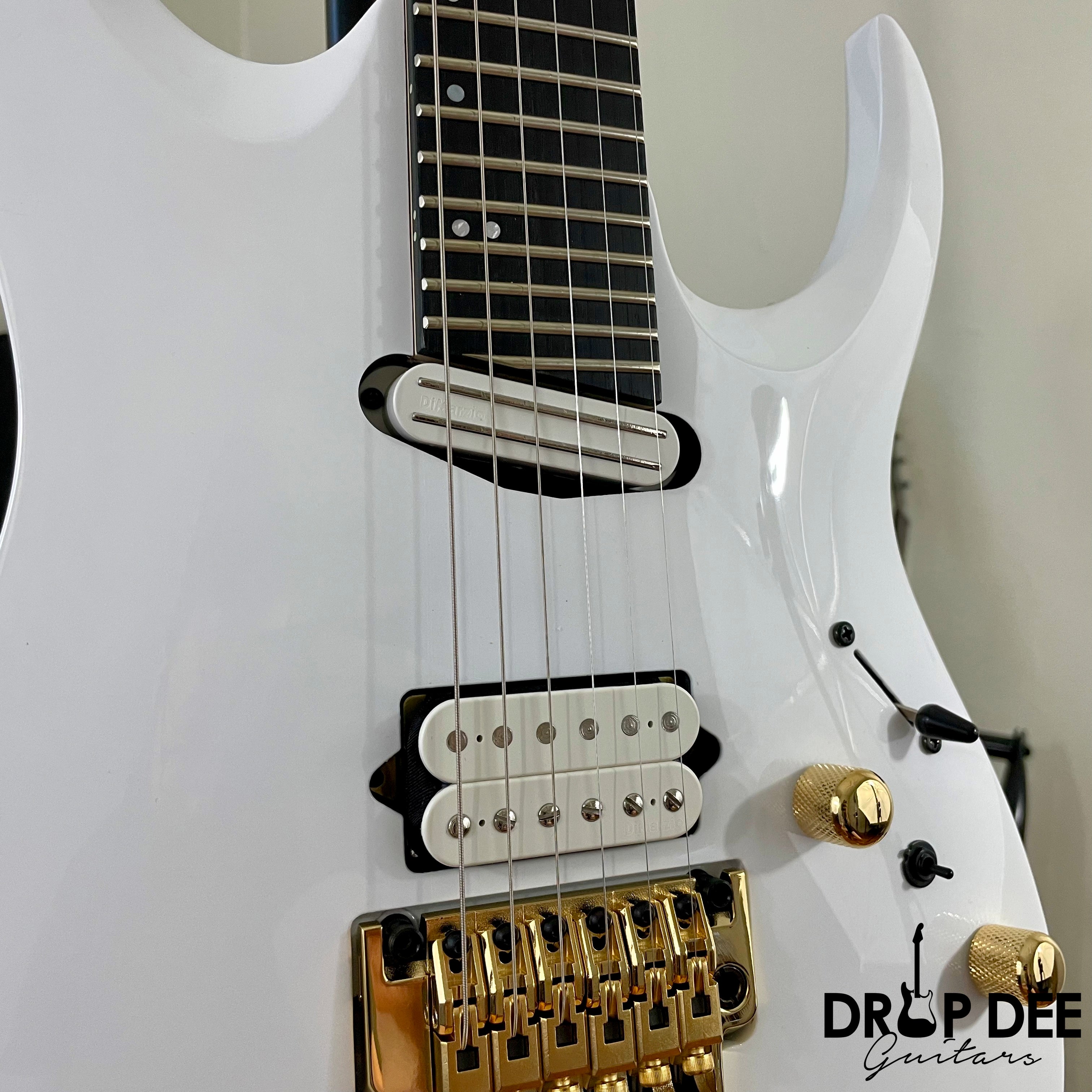 Ibanez Axe Lab Design RGA622XH Electric Guitar w/ Case - White