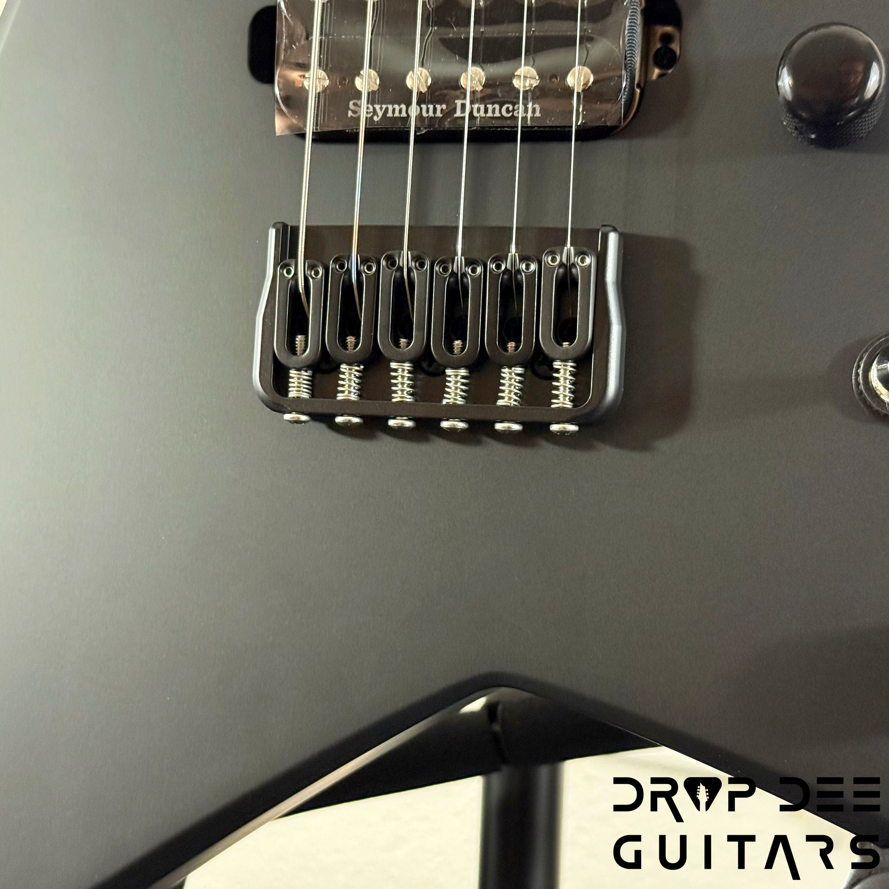 Jackson American Series Rhoads RR24 HT Electric Guitar w/ Case - Satin Black