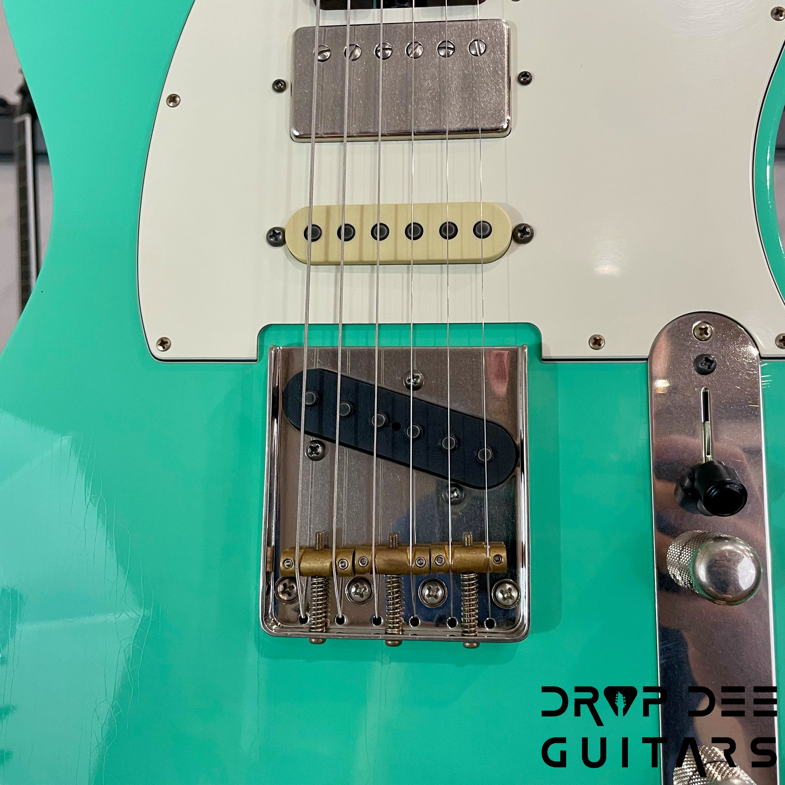 Schecter Custom Shop PT Wembley Studio Electric Guitar w/ Case - Seafoam Green Aged Nitro