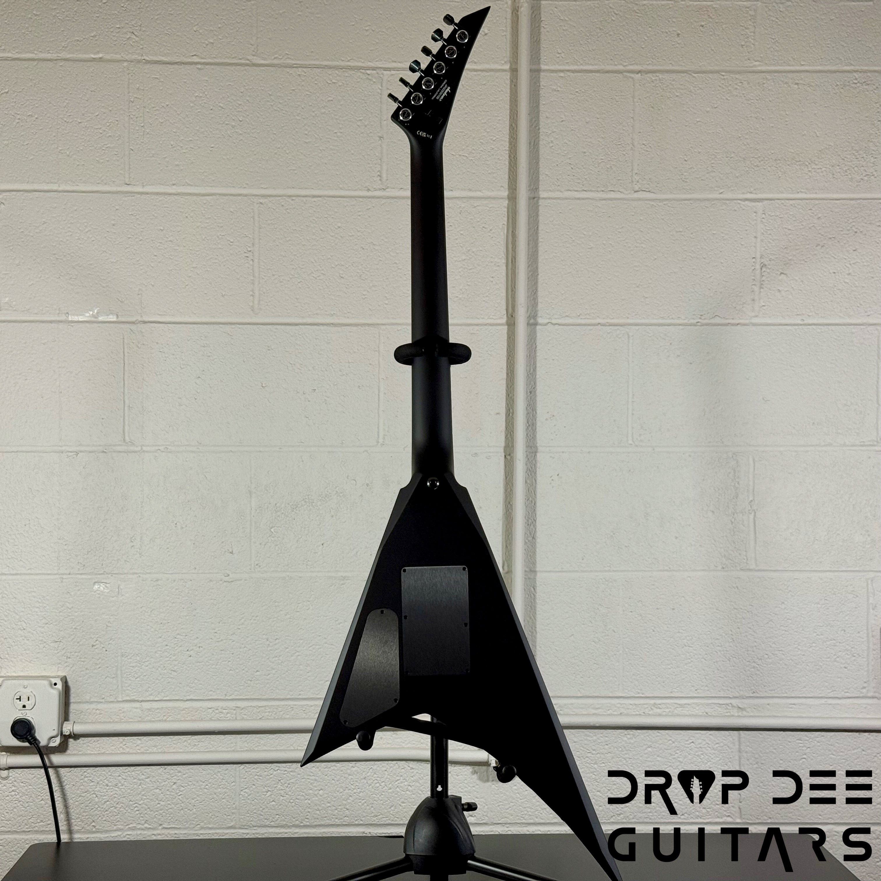 Jackson American Series Rhoads RR24 Electric Guitar w/ Case - Satin Black