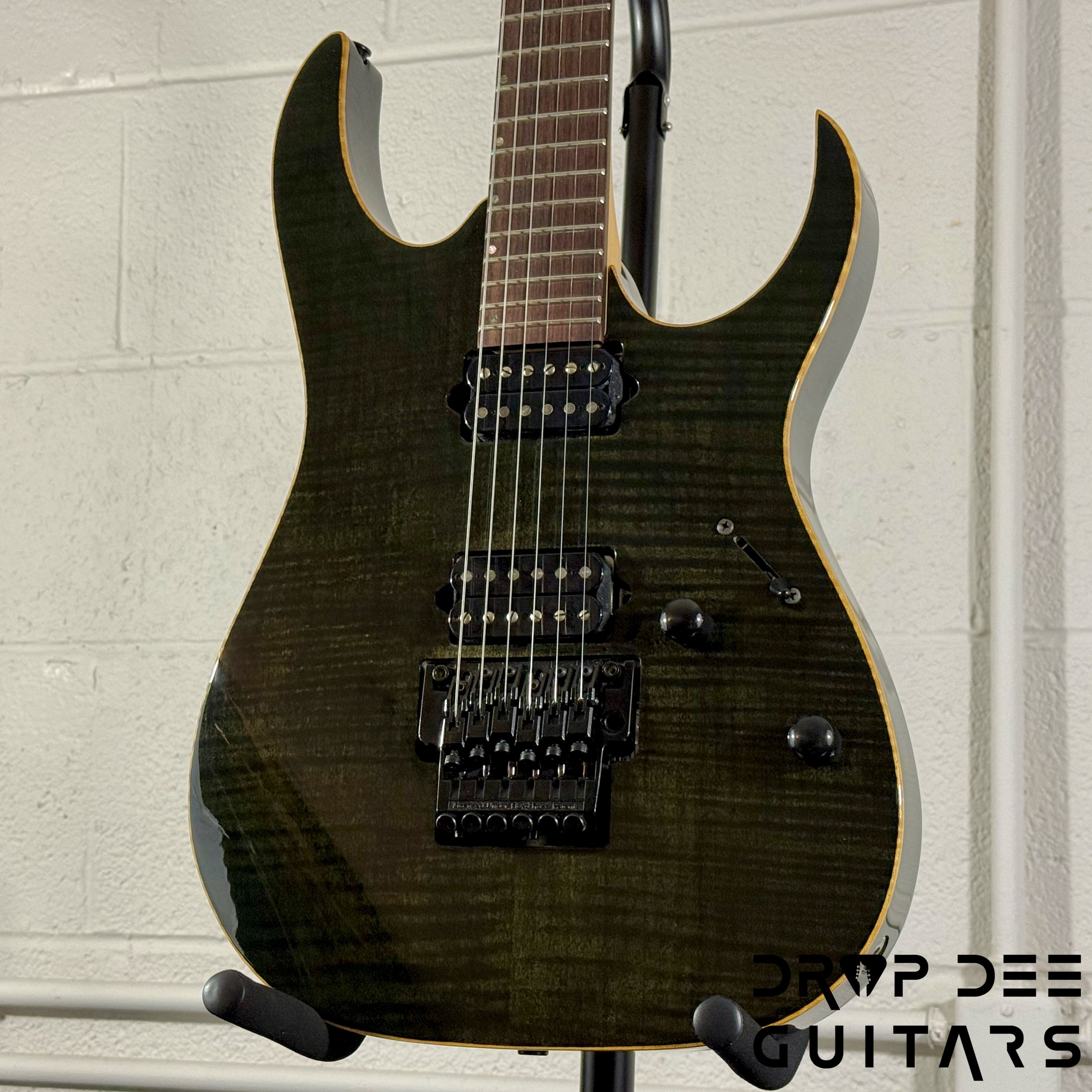 Ibanez J Custom RG1702 Electric Guitar w/ Case - Silky Black