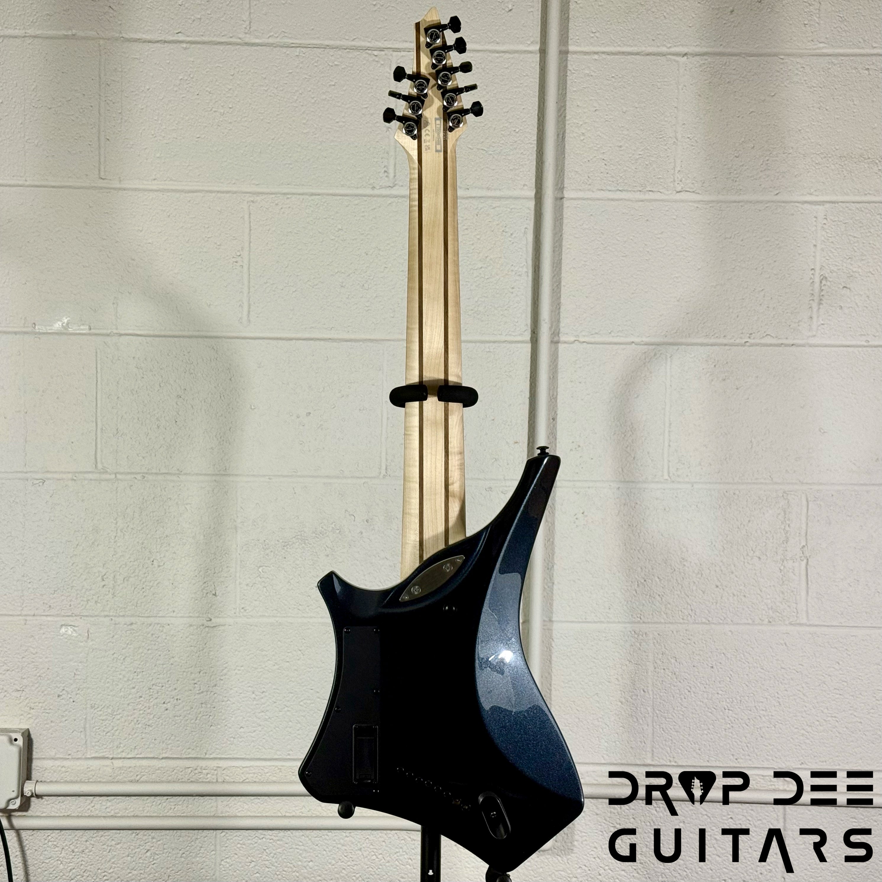 Ibanez Alpha A528 Multiscale 8-String Electric Guitar w/ Bag - Iron Pewter