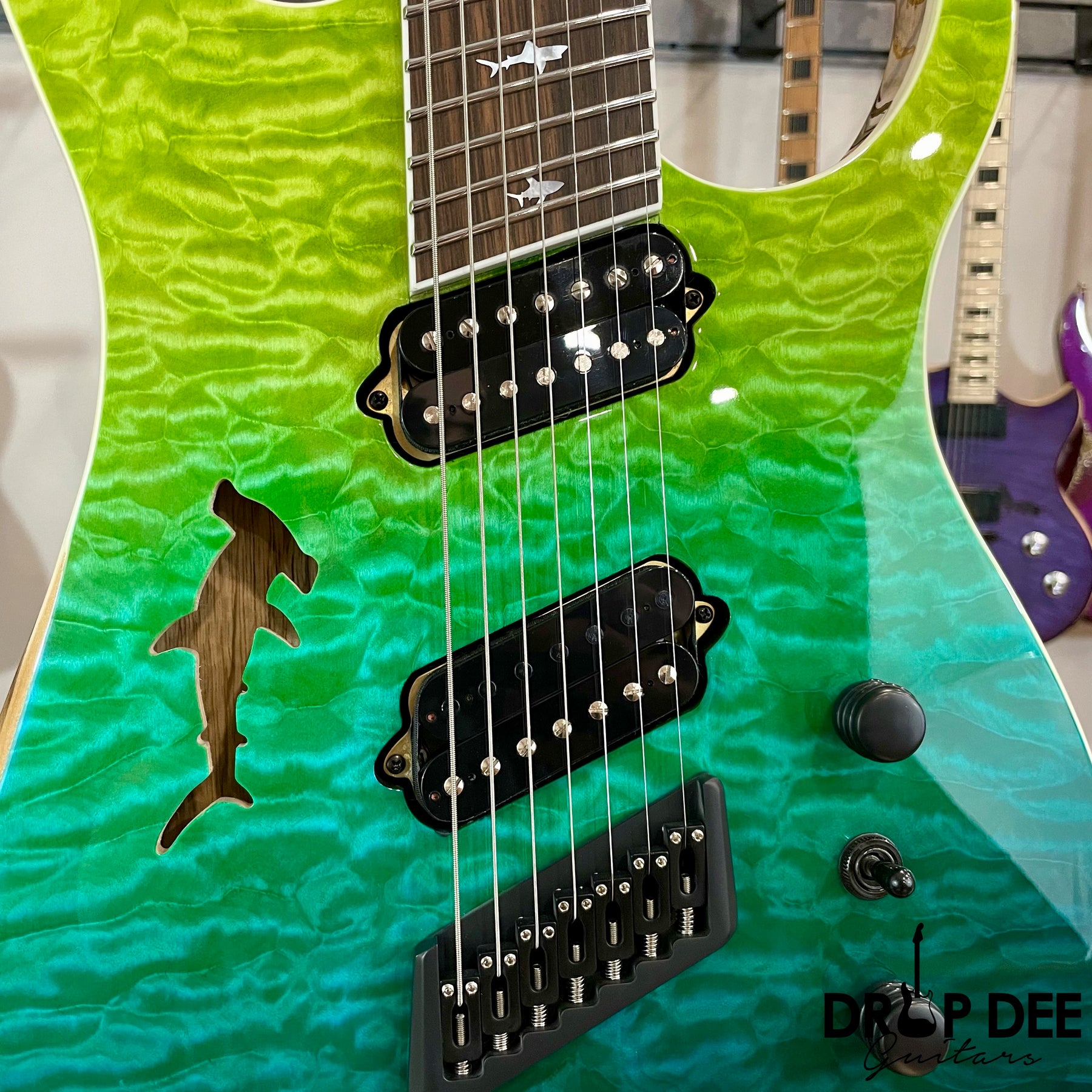 Ormsby Hype GTR Limited Edition Shark 7-String Electric Guitar w/ Bag