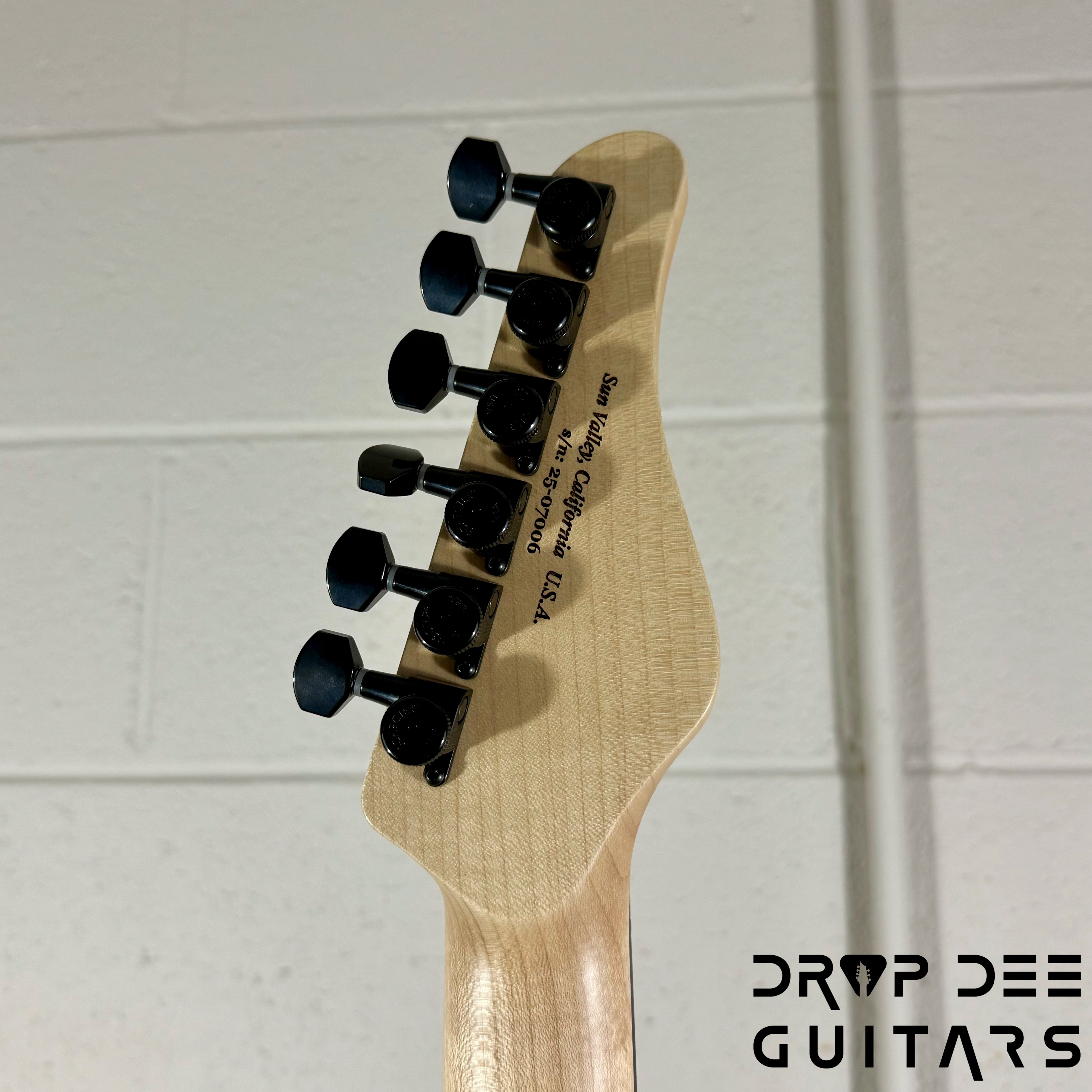 Schecter USA Custom Shop John Browne Signature Zenith Electric Guitar w/ Case - Fracture White