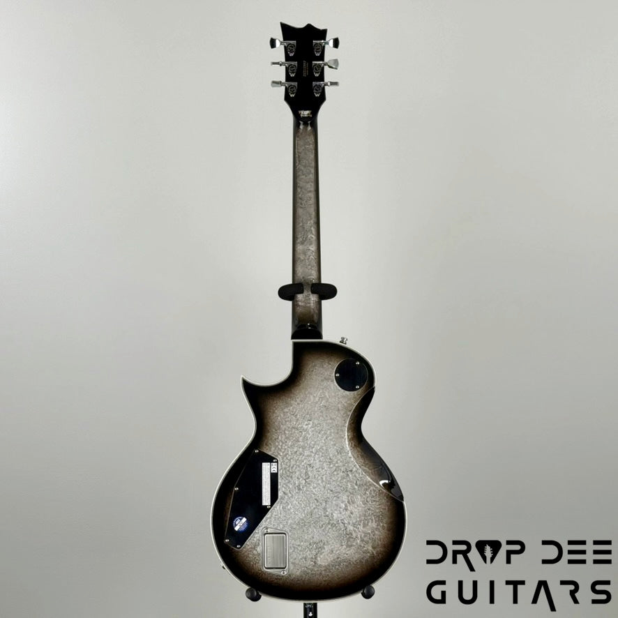 ESP Original Series Eclipse Custom Electric Guitar w/ Case - Silver Liquid Metal Burst