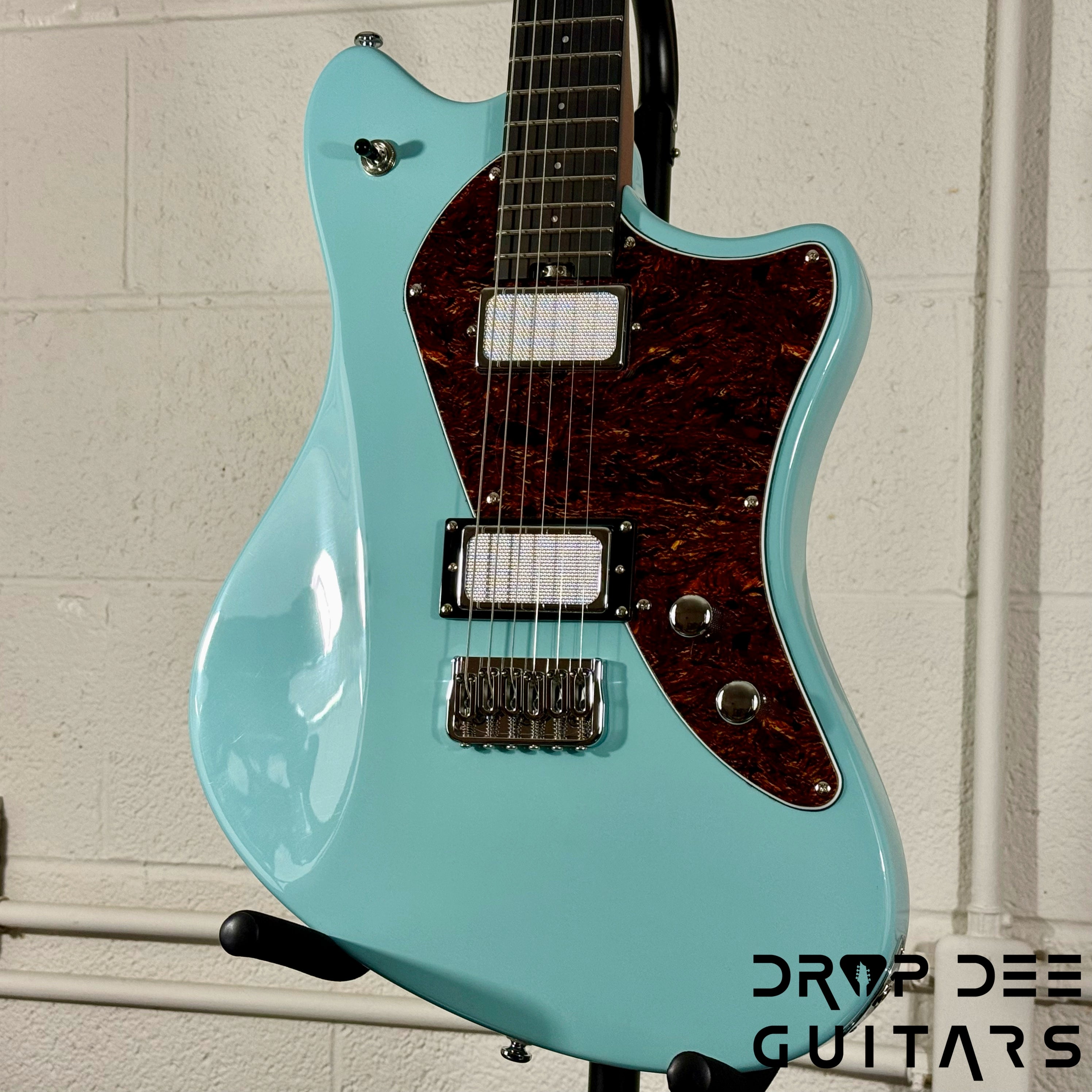 Balaguer 10th Anniversary Espada Classic Electric Guitar w/ Case - Sky Blue Gloss