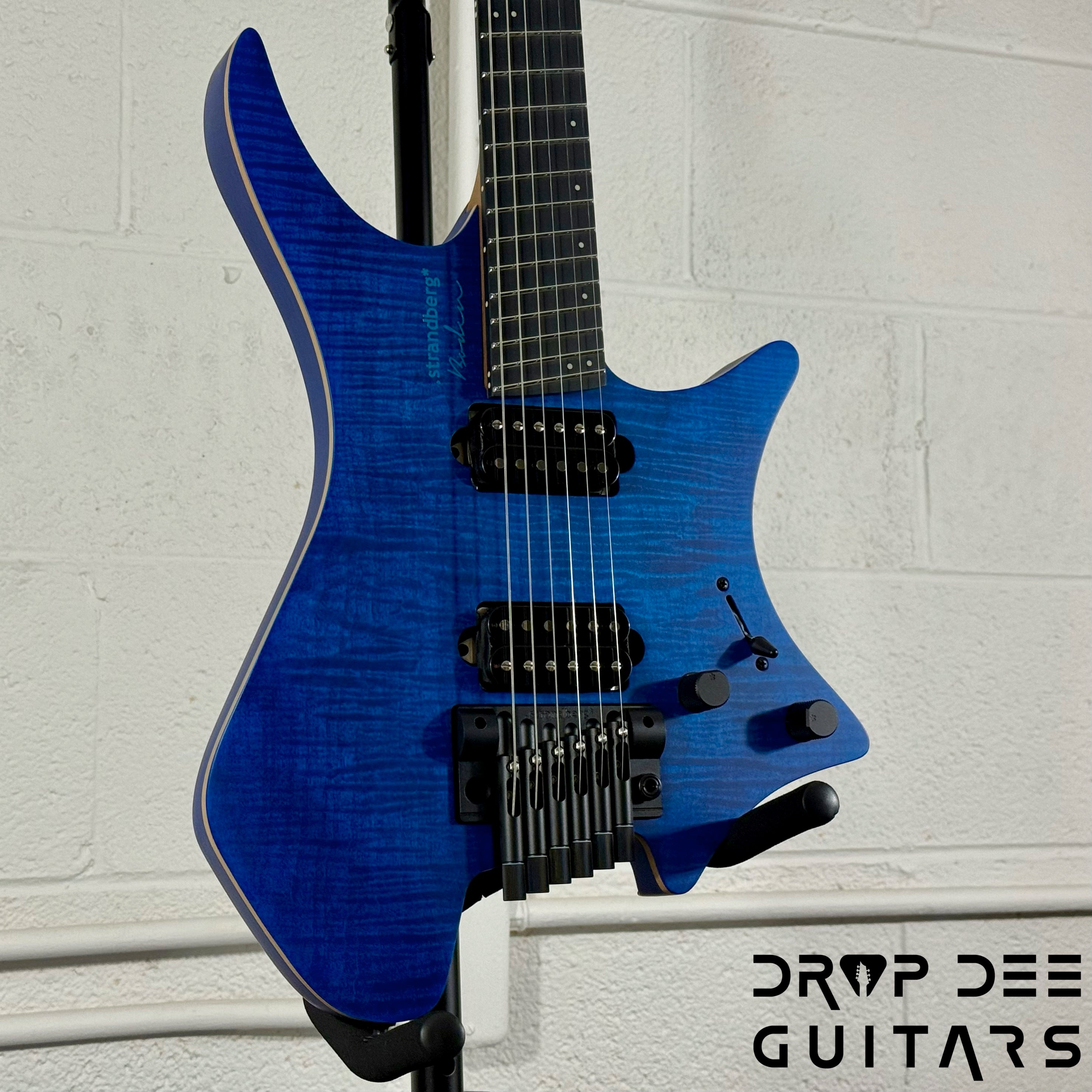 Strandberg Boden Prog NX 6 Headless Multiscale Electric Guitar w/ Bag - Deep Blue