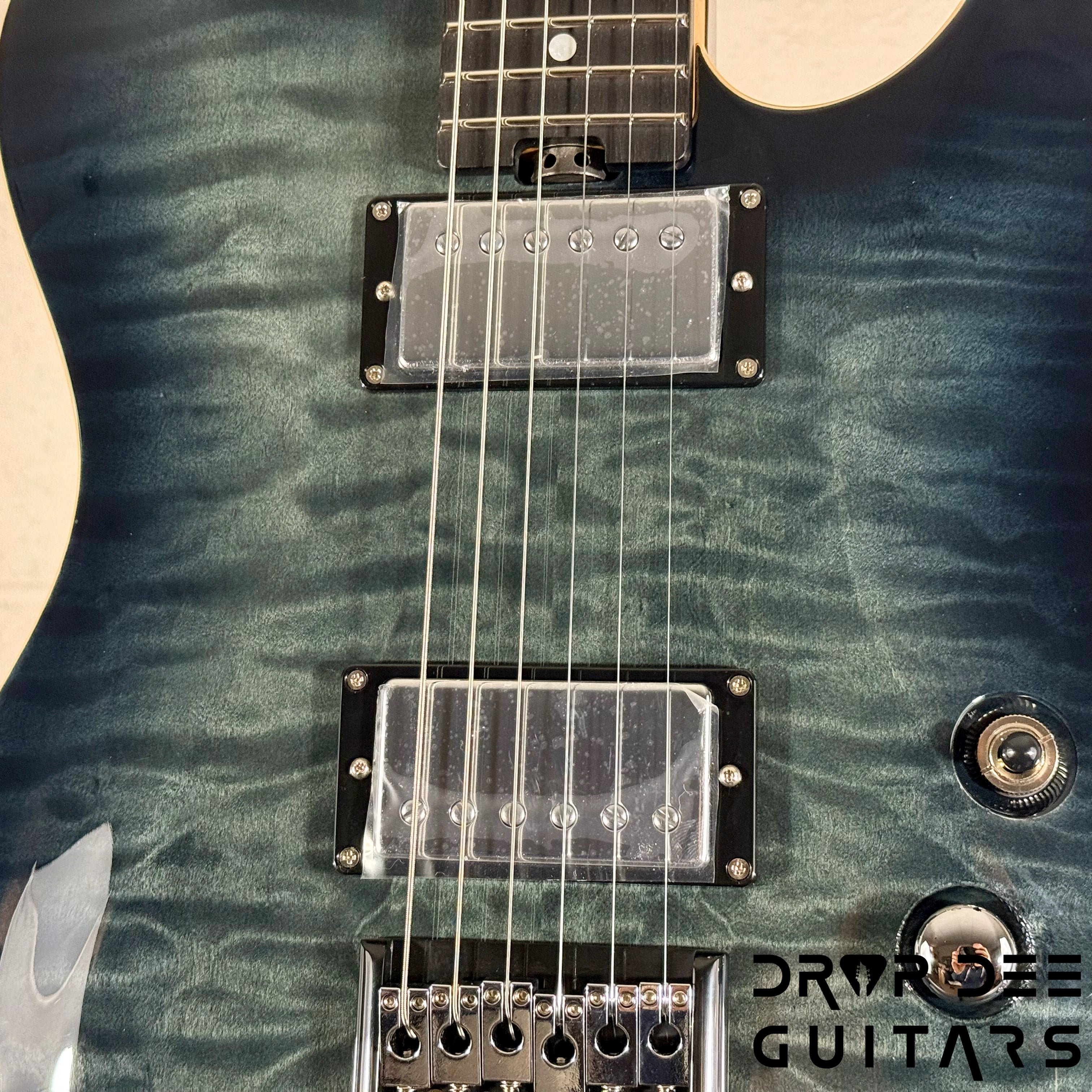 Schecter PT Classic Electric Guitar w/ Case - Transparent Black Burst