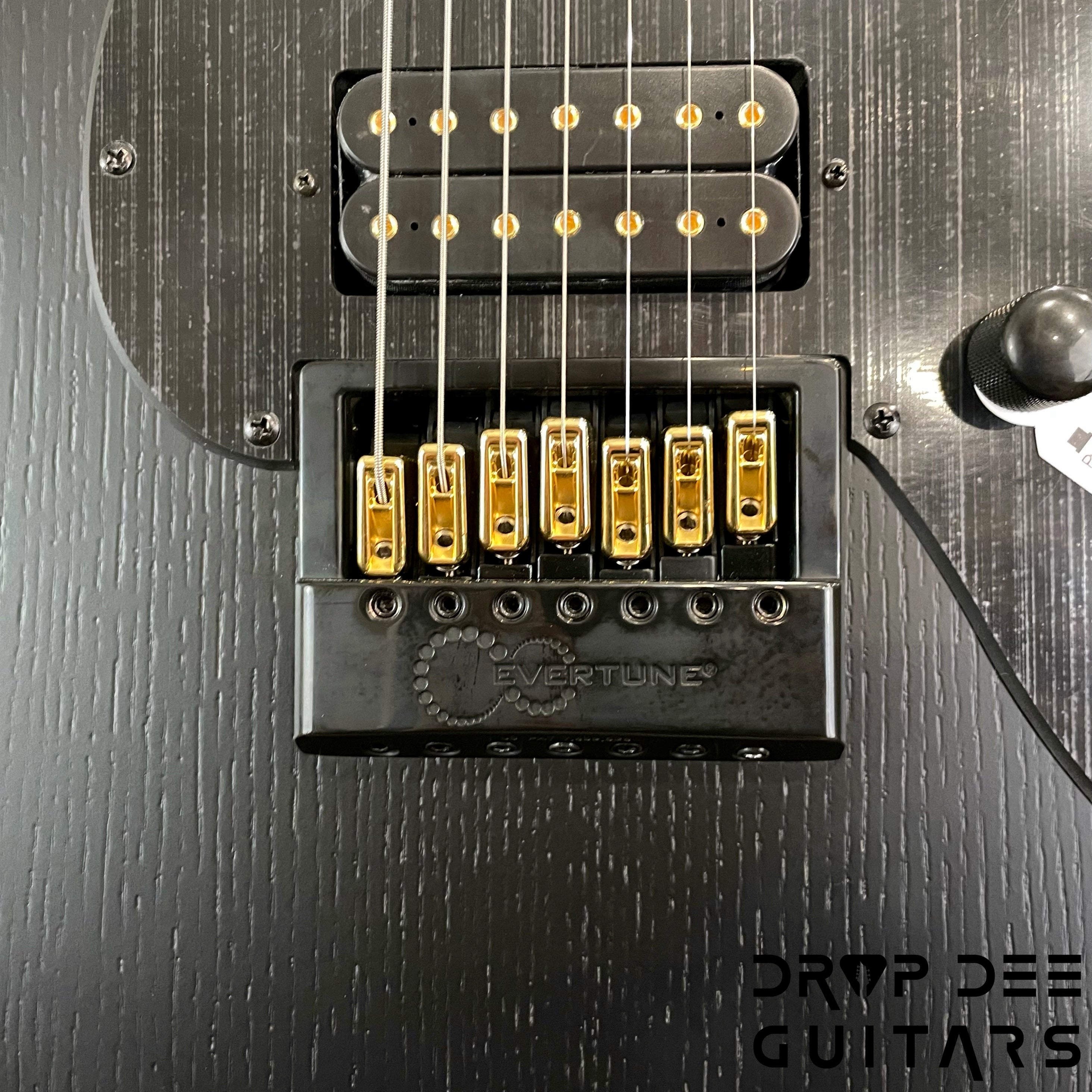 ESP LTD Alex Wade Signature AW-XJ7B Evertune Baritone 7-String Electric Guitar w/ Case (1348)