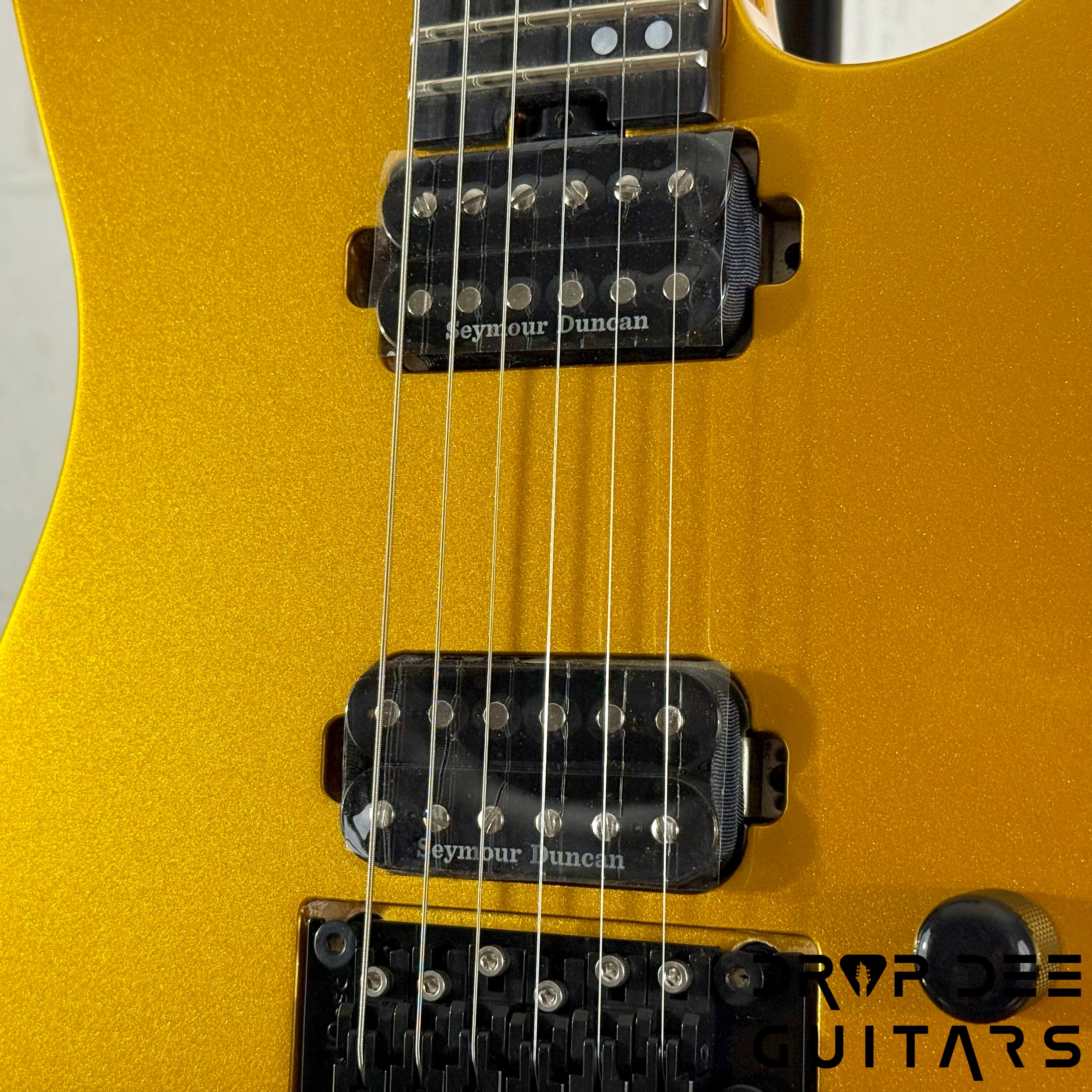 Jackson American Series Limited Edition Virtuoso Electric Guitar w/ Case - Gold Rush