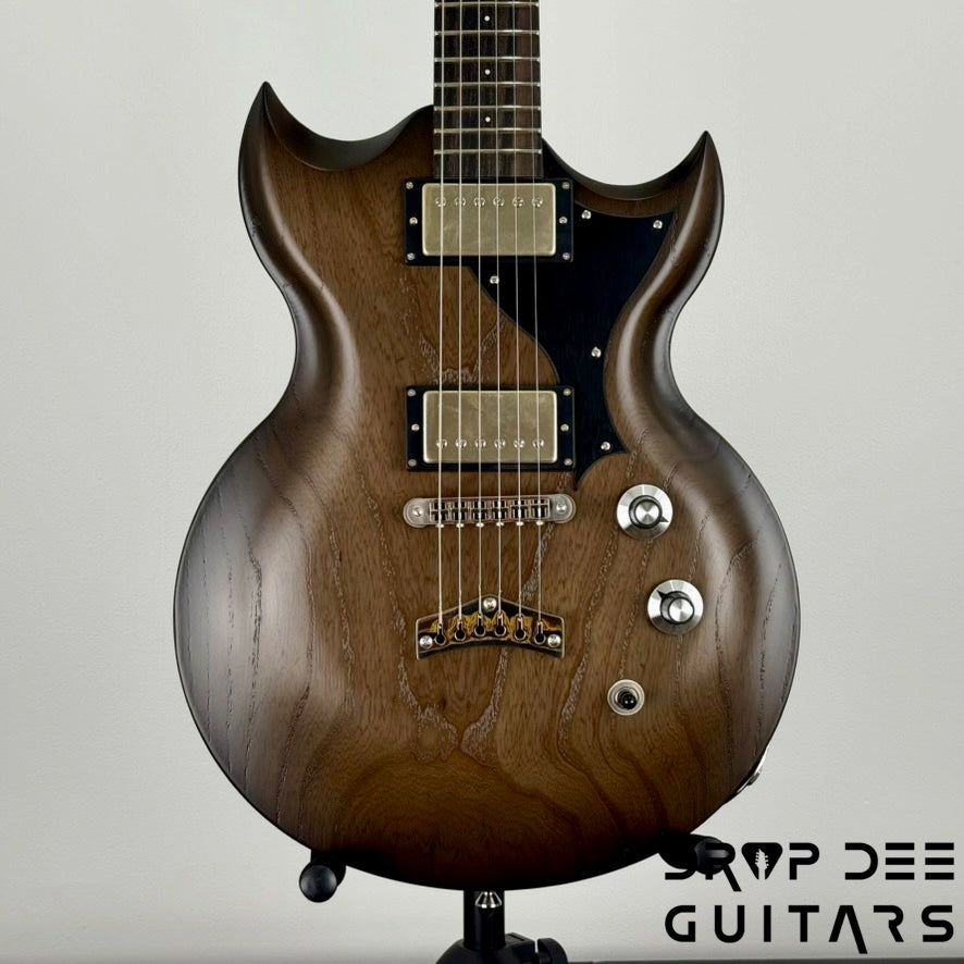 Dunable USA Custom Shop Minotaur Electric Guitar w/ Case - Trans Black