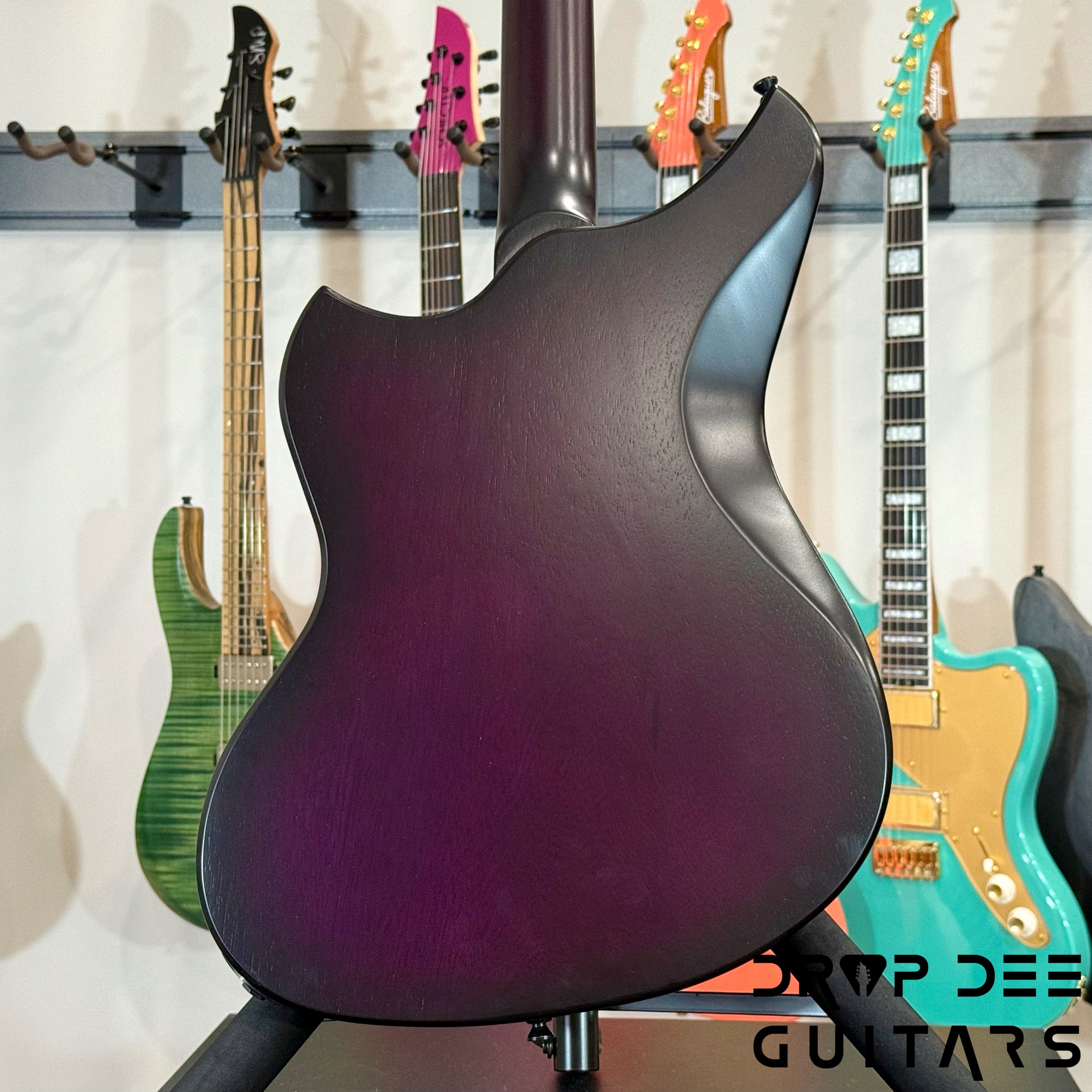 Dunable USA Custom Shop Yeti Electric Guitar w/ Case - Trans Purple