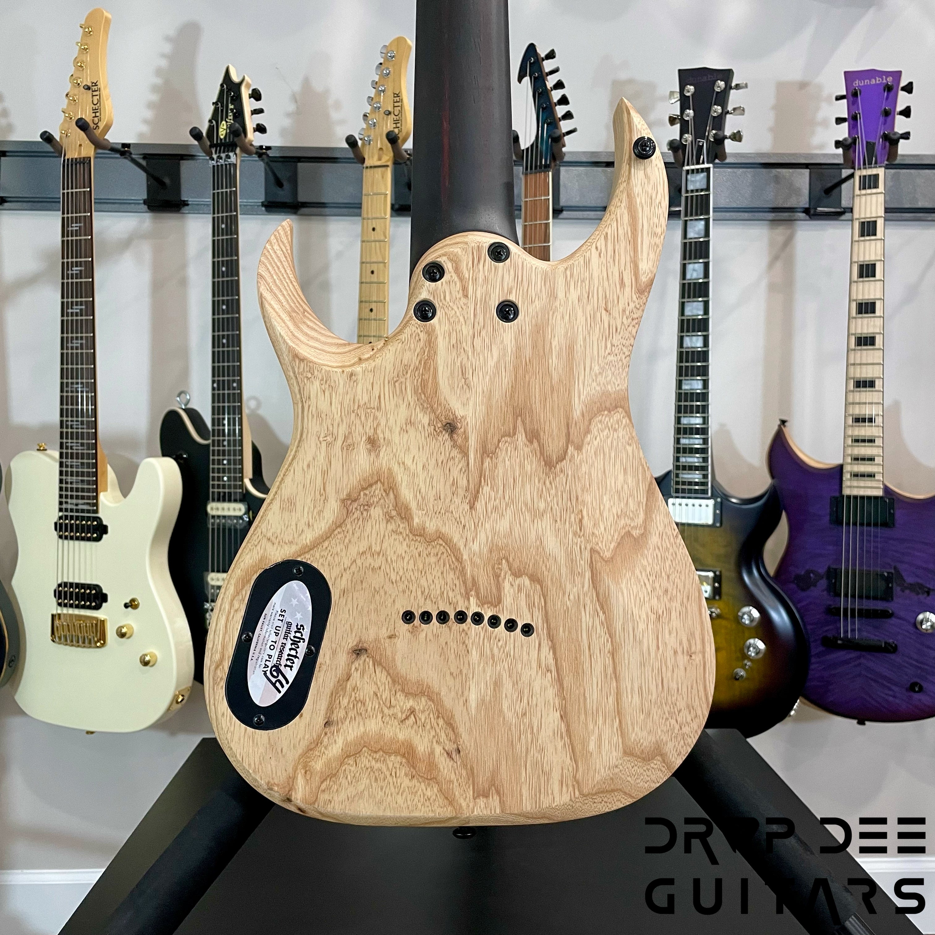 Schecter John Browne Tao-8 Baritone 8-String Electric Guitar - Azure