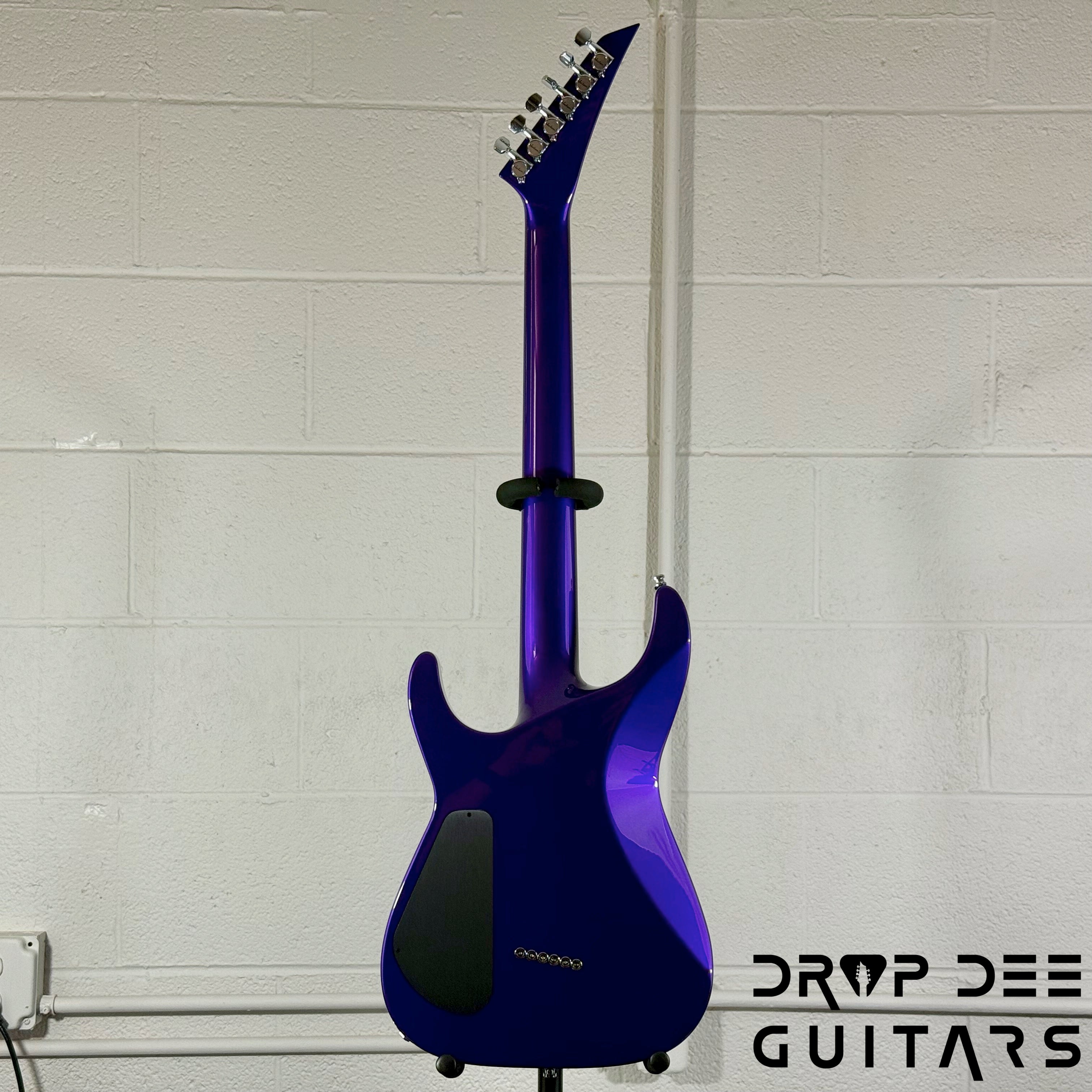 Jackson Custom Shop Soloist 2H TOM Electric Guitar w/ Case - Purple Metallic