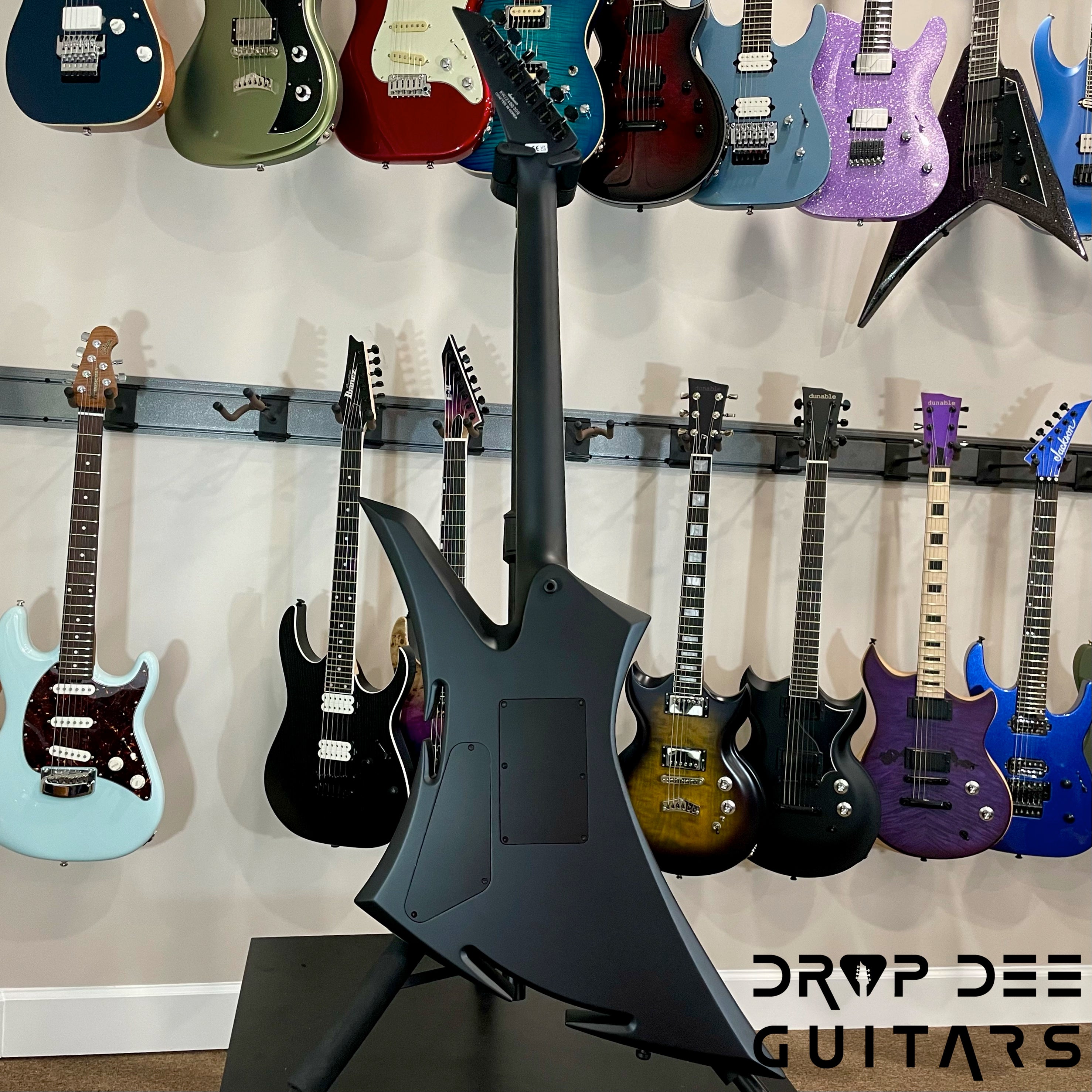 Jackson Concept Series Limited Edition King Kelly KE Electric Guitar w/ Case - Satin Black