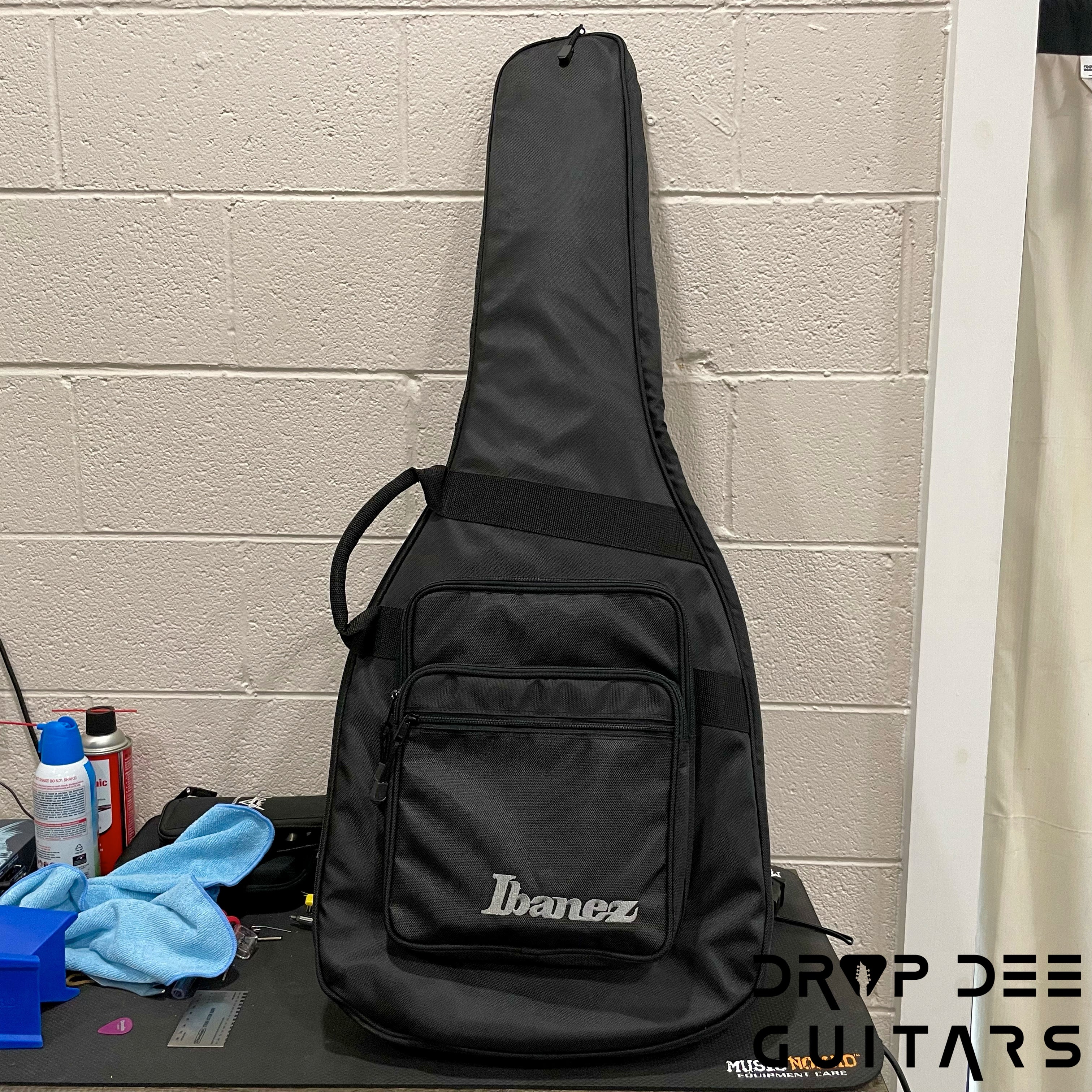 Ibanez Premium JEM77P Steve Vai Signature Electric Guitar w/ Bag - Blue Floral Pattern