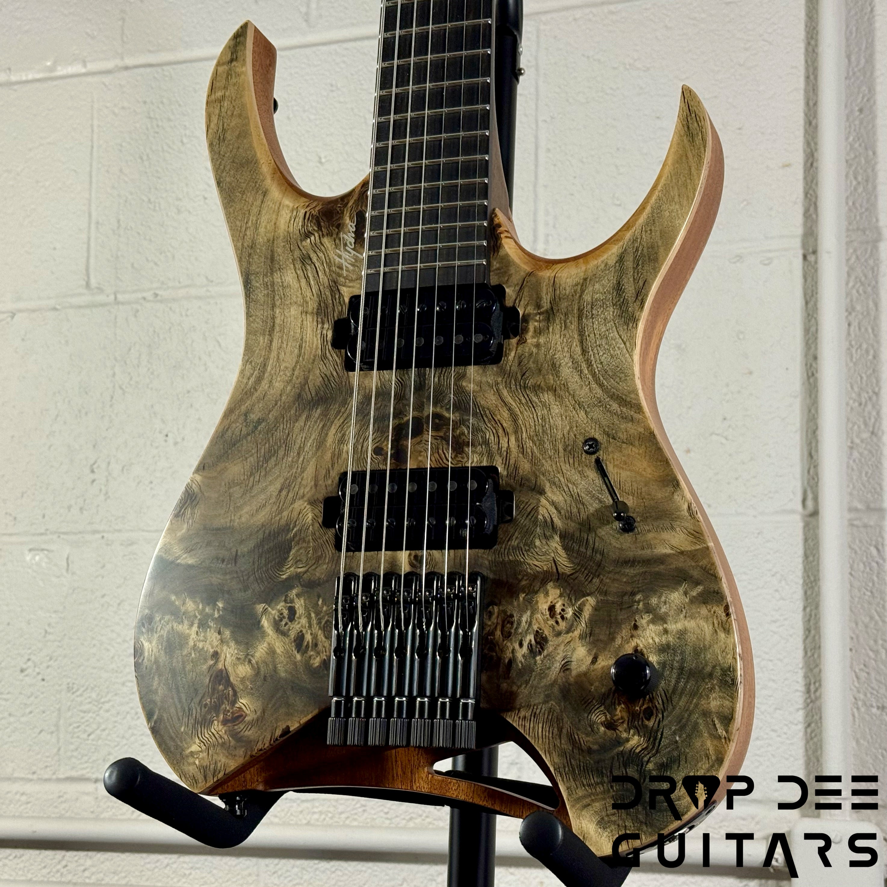 Mayones Hydra Elite 7 7-String Headless Electric Guitar w/ Bag - Natural