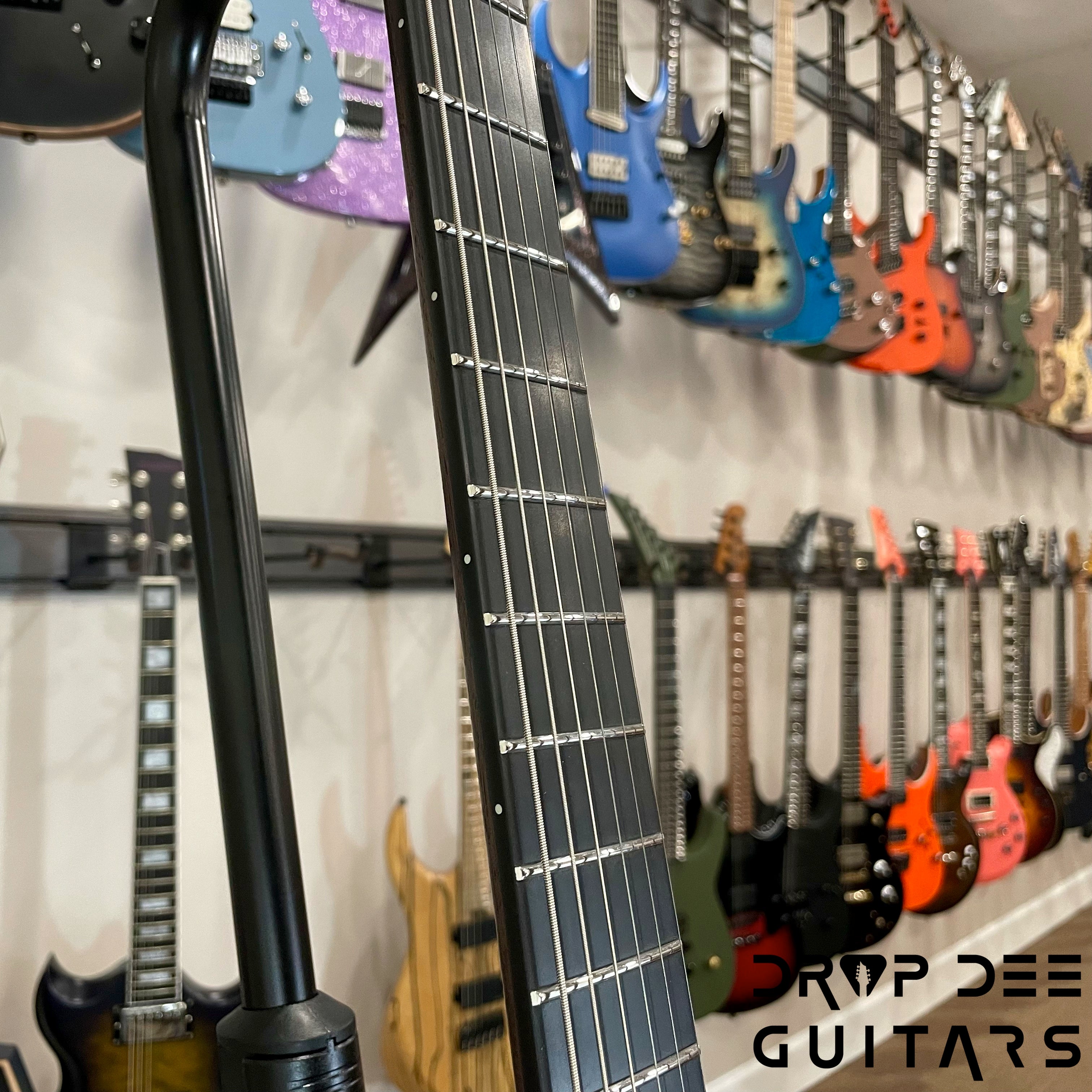 Aviator Maverick 6 Baritone Evertune Pilot Edition Electric Guitar w/ Case