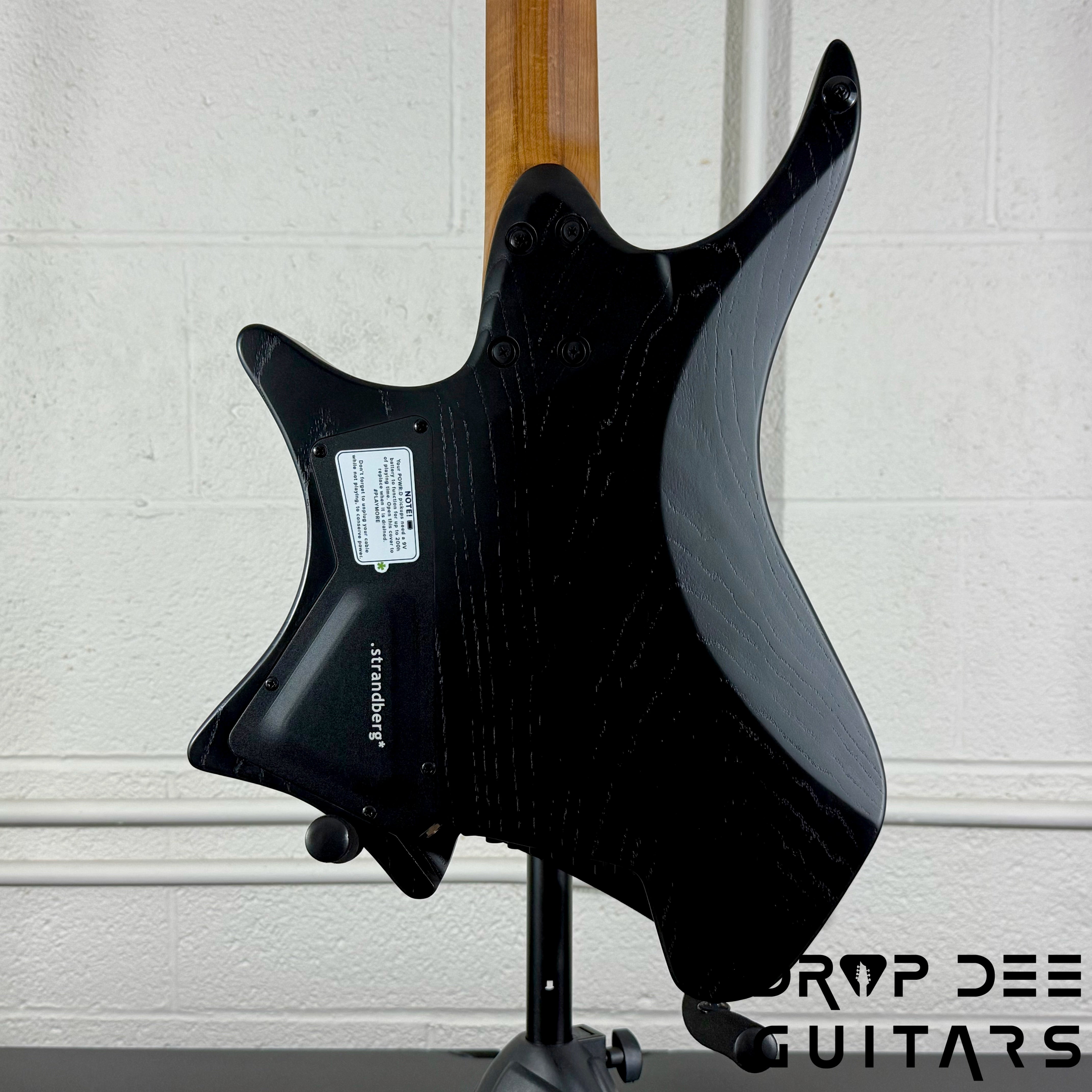 Strandberg Boden Original N2.6 Multiscale Headless Electric Guitar w/ Bag - Black Denim Burst Satin