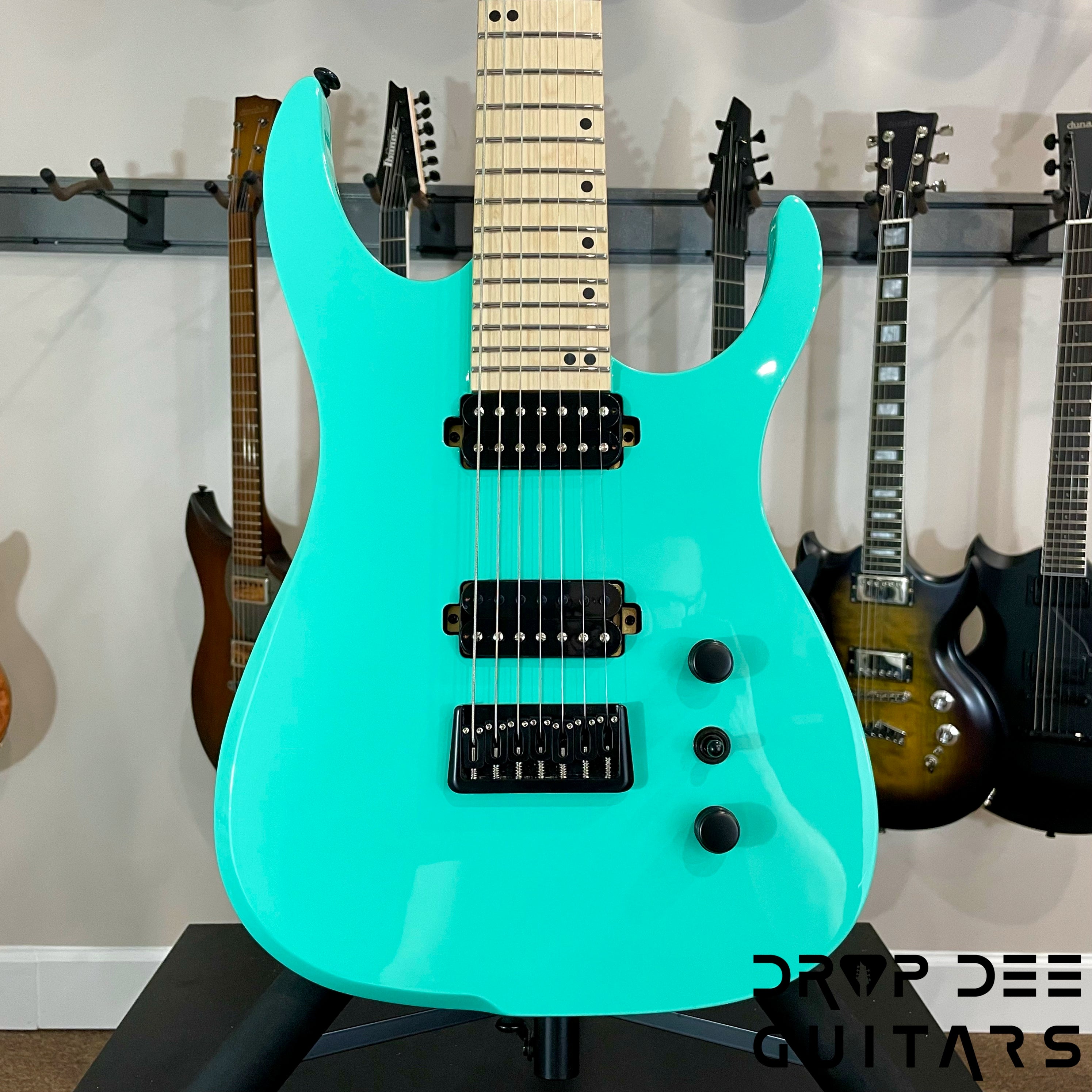 Ormsby Run 18 Hype GTR 7-String Electric Guitar w/ Bag - Seafoam