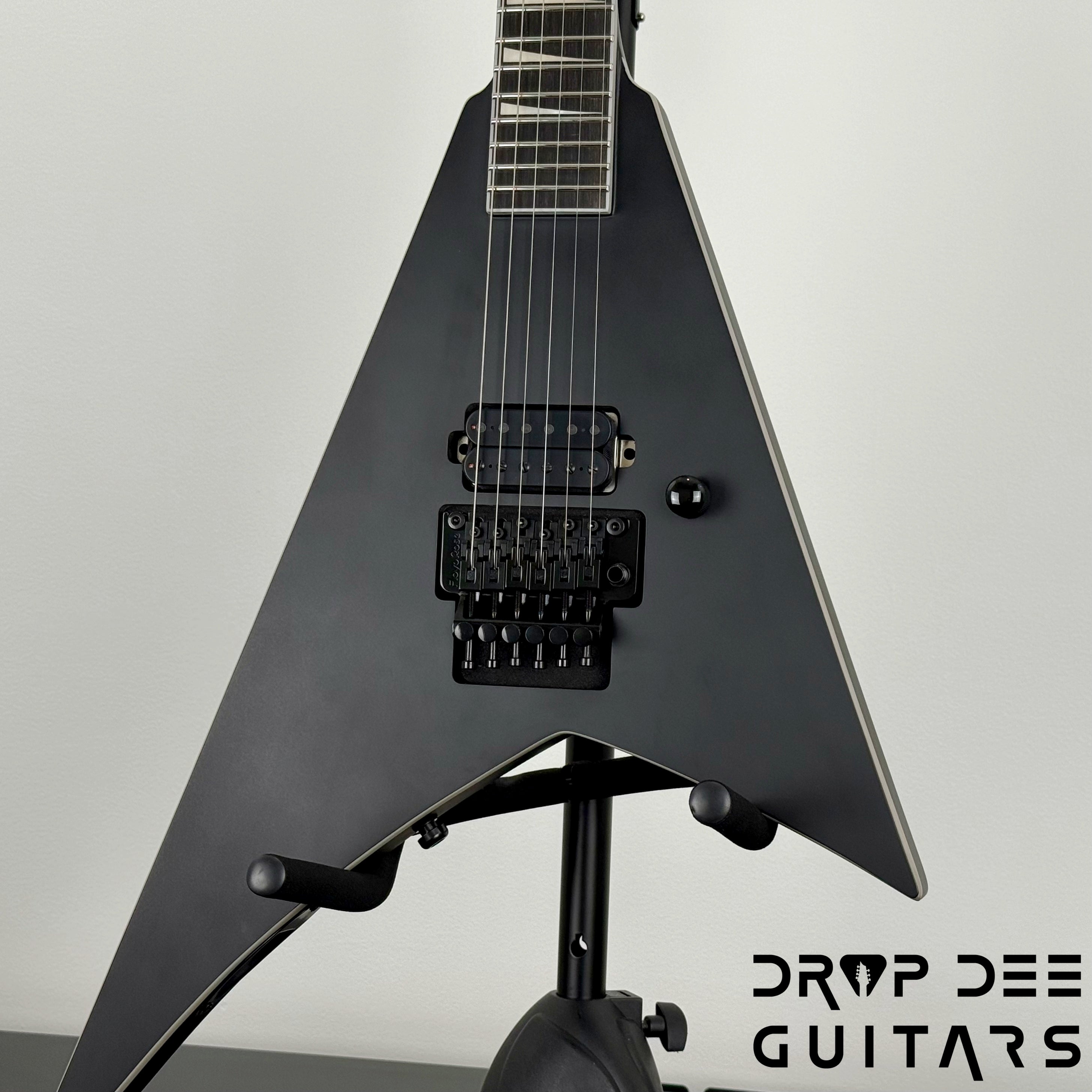 Jackson Pro Plus Pure Metal Limited Edition Rhoads RR1A Electric Guitar w/ Bag - Satin Black