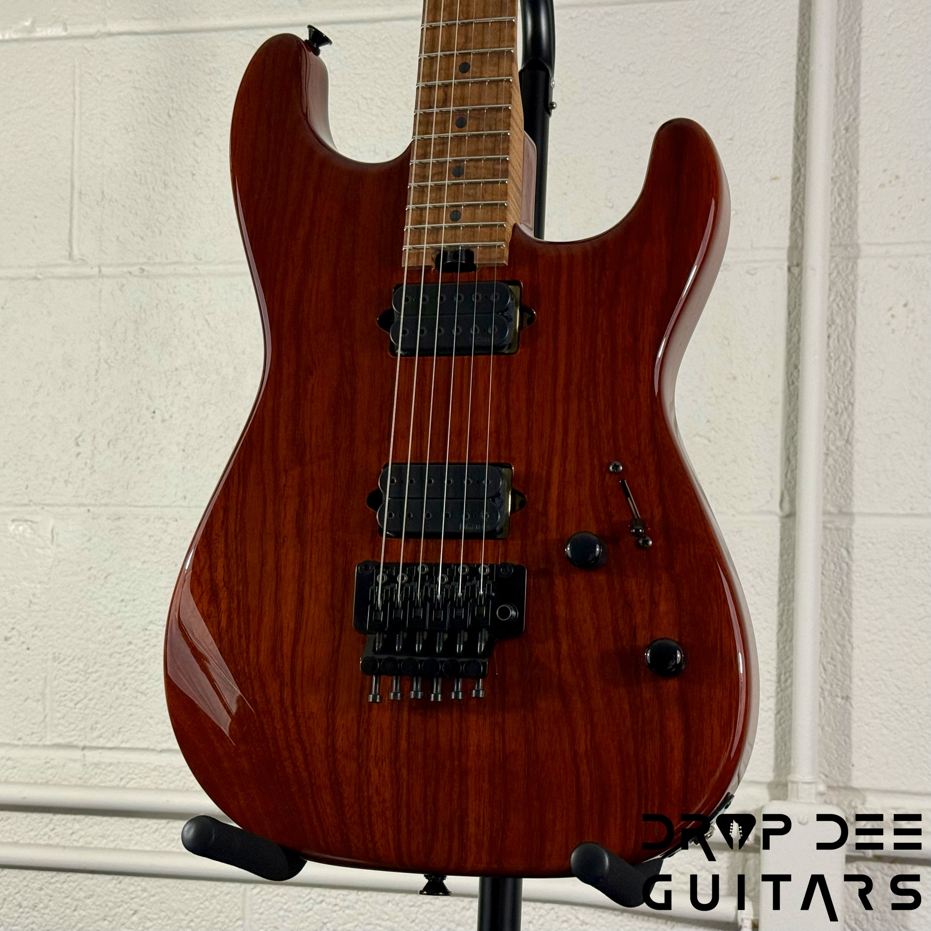 Charvel USA Custom Shop Special Edition San Dimas Electric Guitar w/ Case - Root Beer Trans