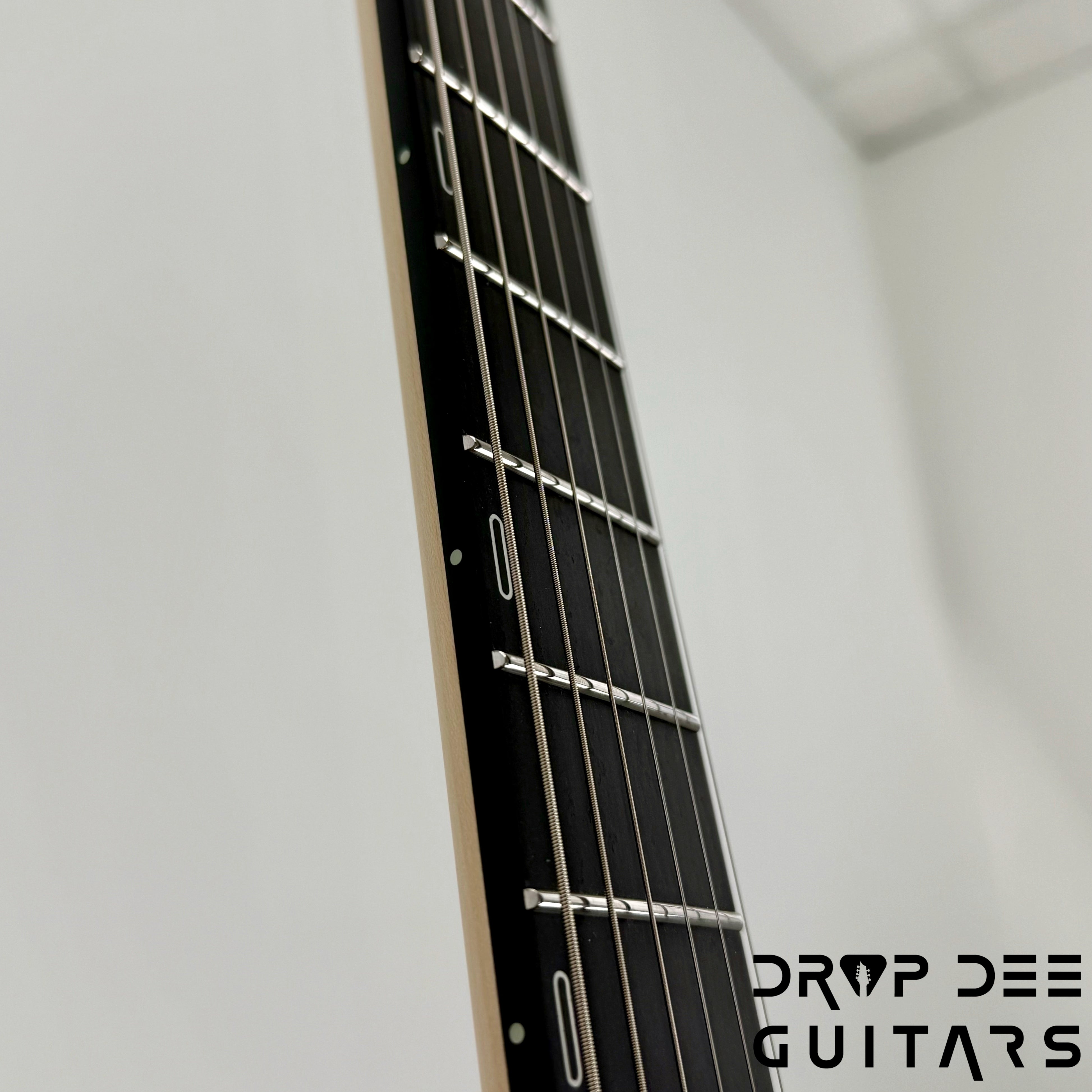 Infinia Neptune Headless Electric Guitar w/ Bag - Solid Lunar Black