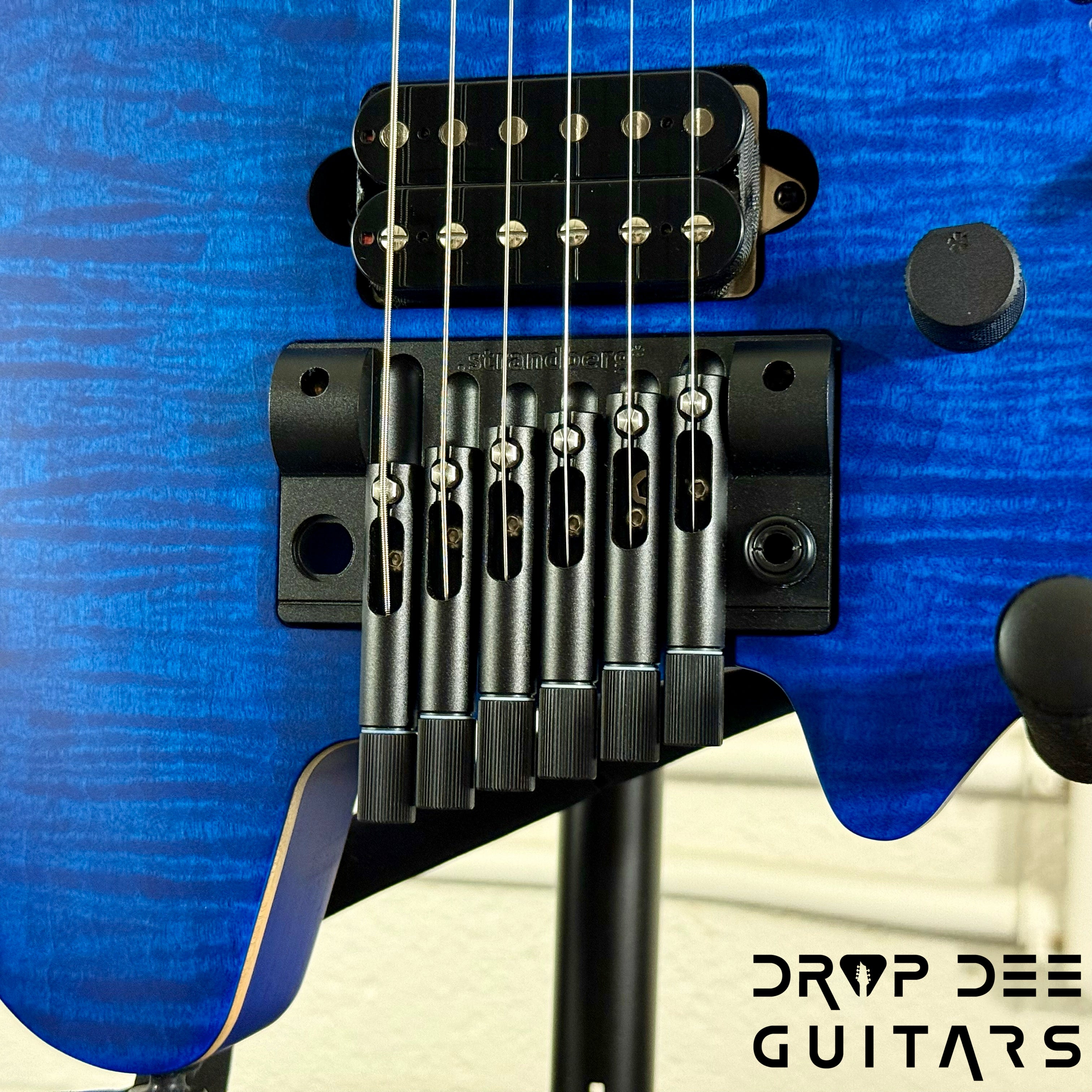 Strandberg Boden Prog NX 6 Headless Multiscale Electric Guitar w/ Bag - Deep Blue