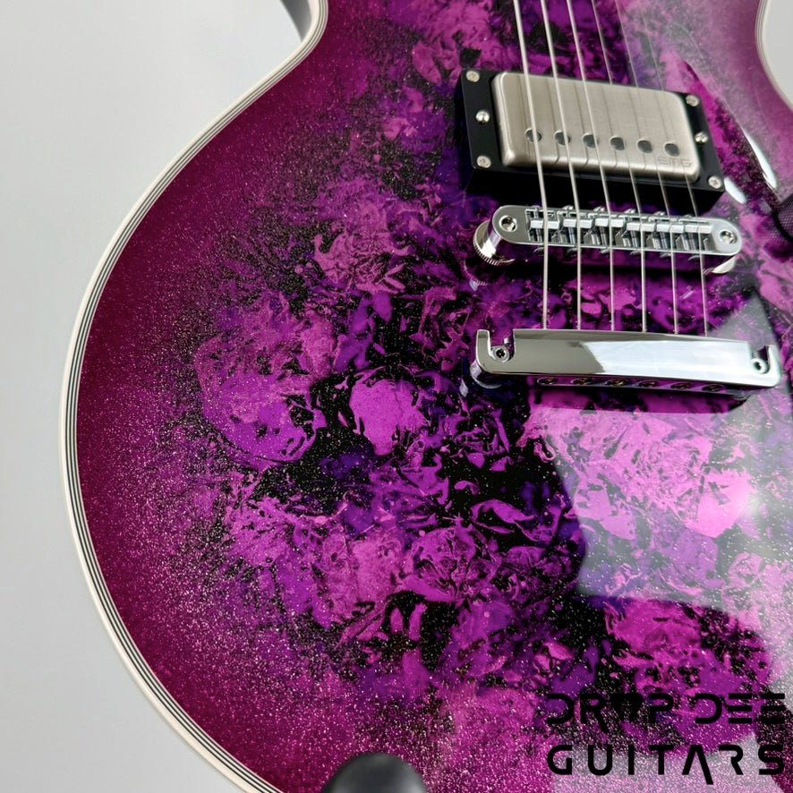 ESP Original Series Eclipse Custom Electric Guitar w/ Case - Purple Peel