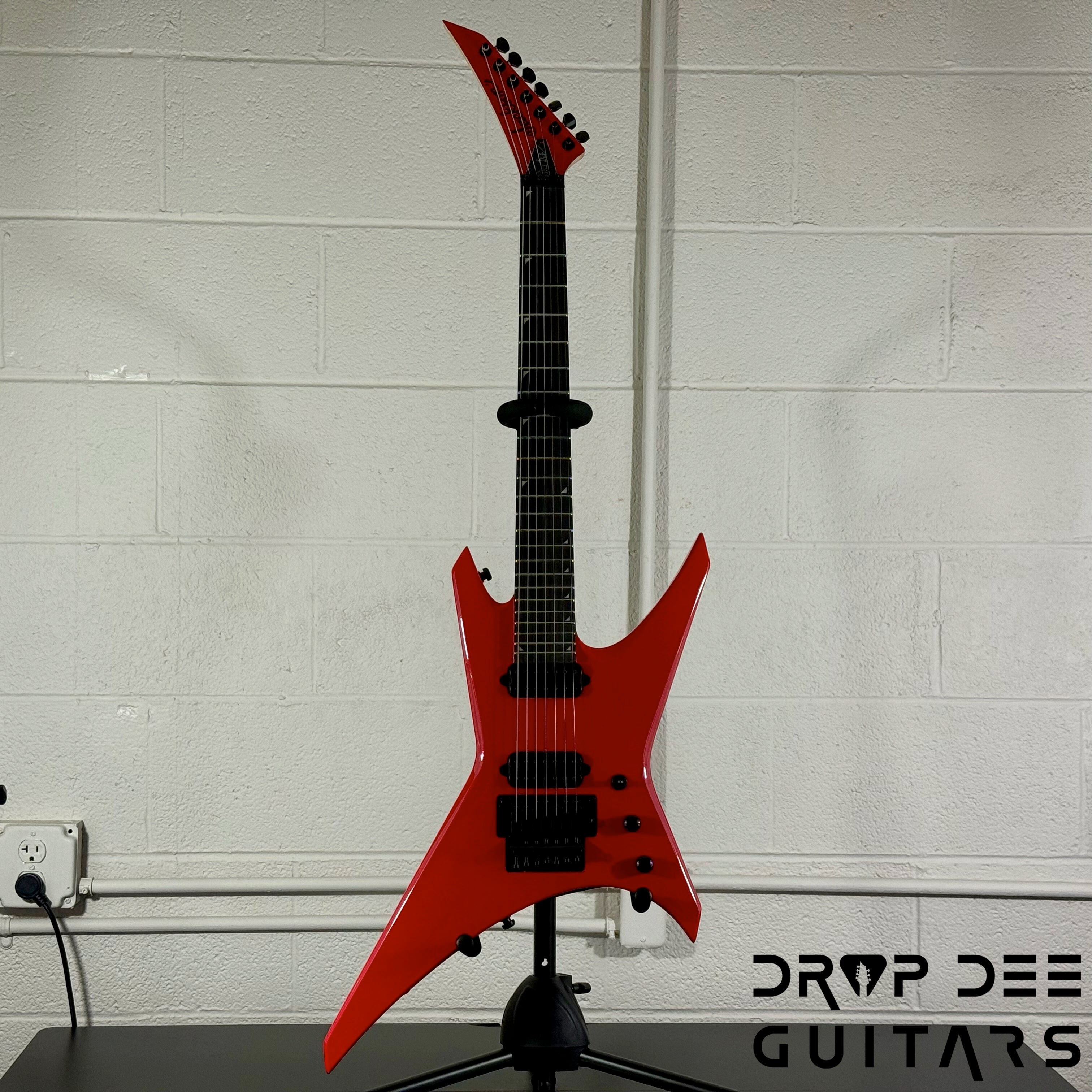 Jackson Pro Series Dave Davidson Signature WR7 Baritone 7-String Electric Guitar w/ Bag - Ferrari Red