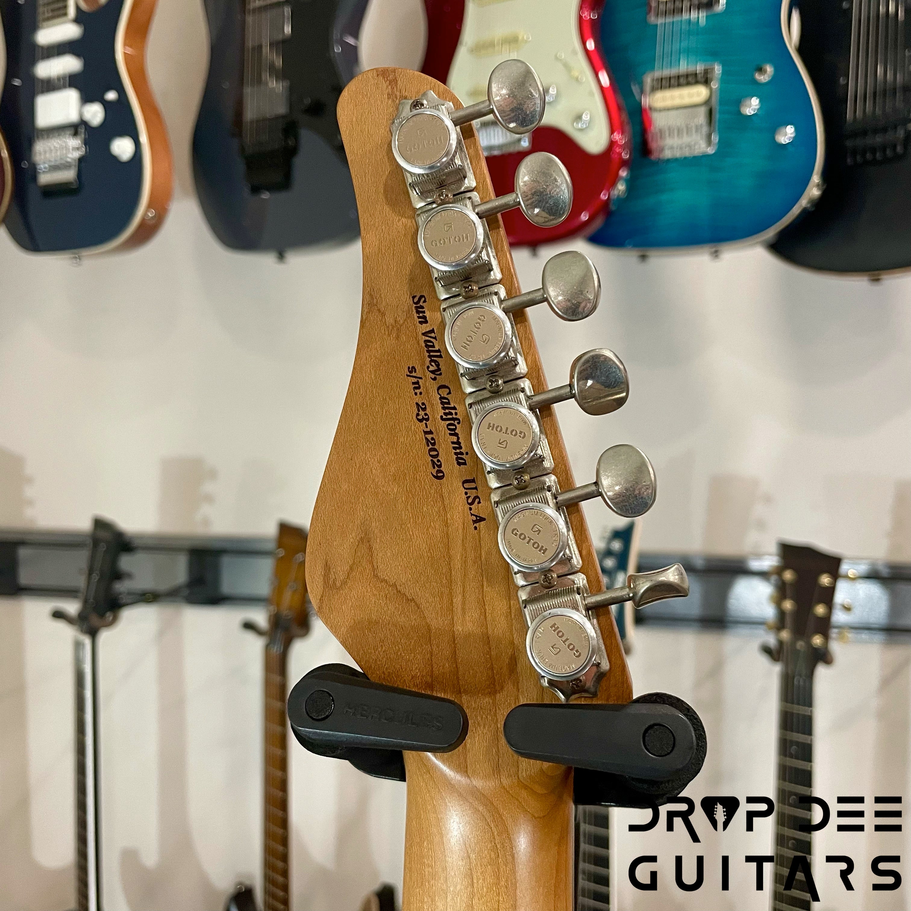 Schecter Custom Shop Traditional Wembley HSS Electric Guitar w/ Case