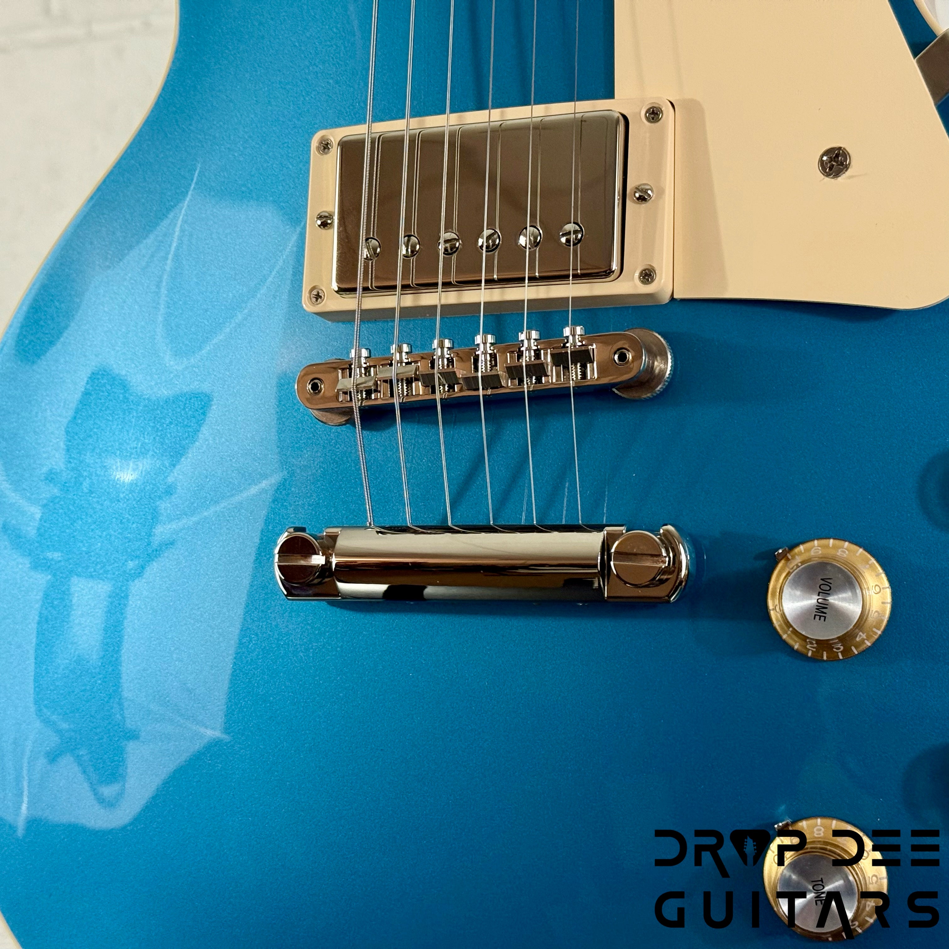 Gibson Les Paul Standard 60s Electric Guitar w/ Case - Pelham Blue