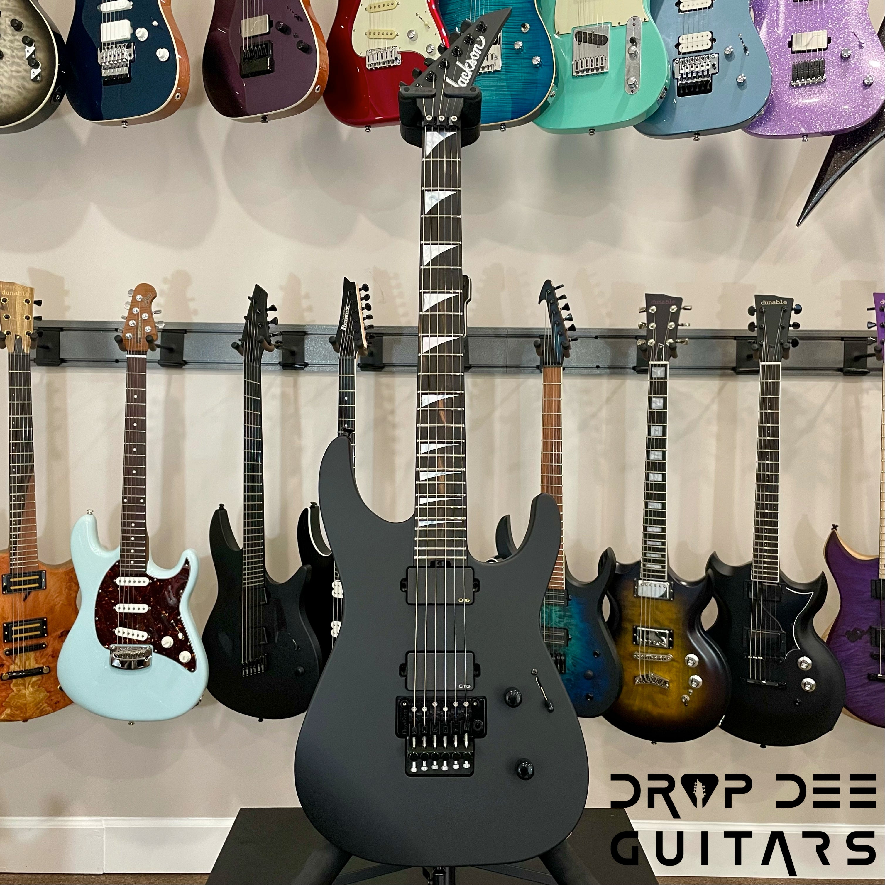 Jackson American Series Soloist SL2MG Electric Guitar w/ Case - Satin Black