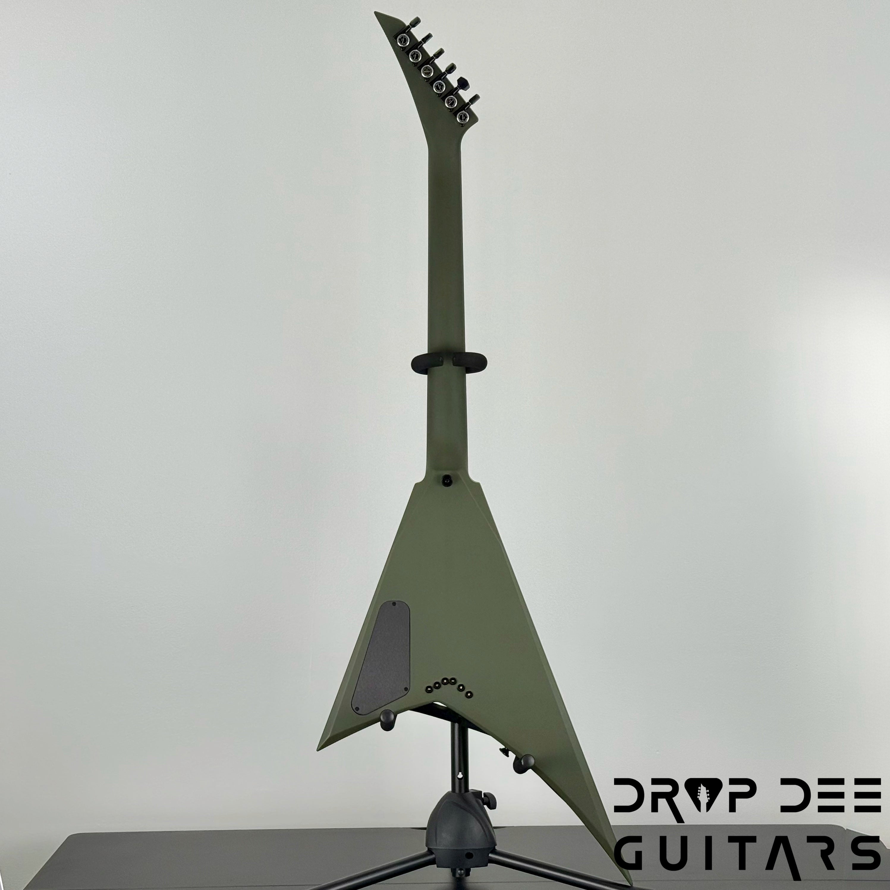 Jackson USA Custom Shop Special Edition Rhoads Electric Guitar w/ Case - Army Drab Green