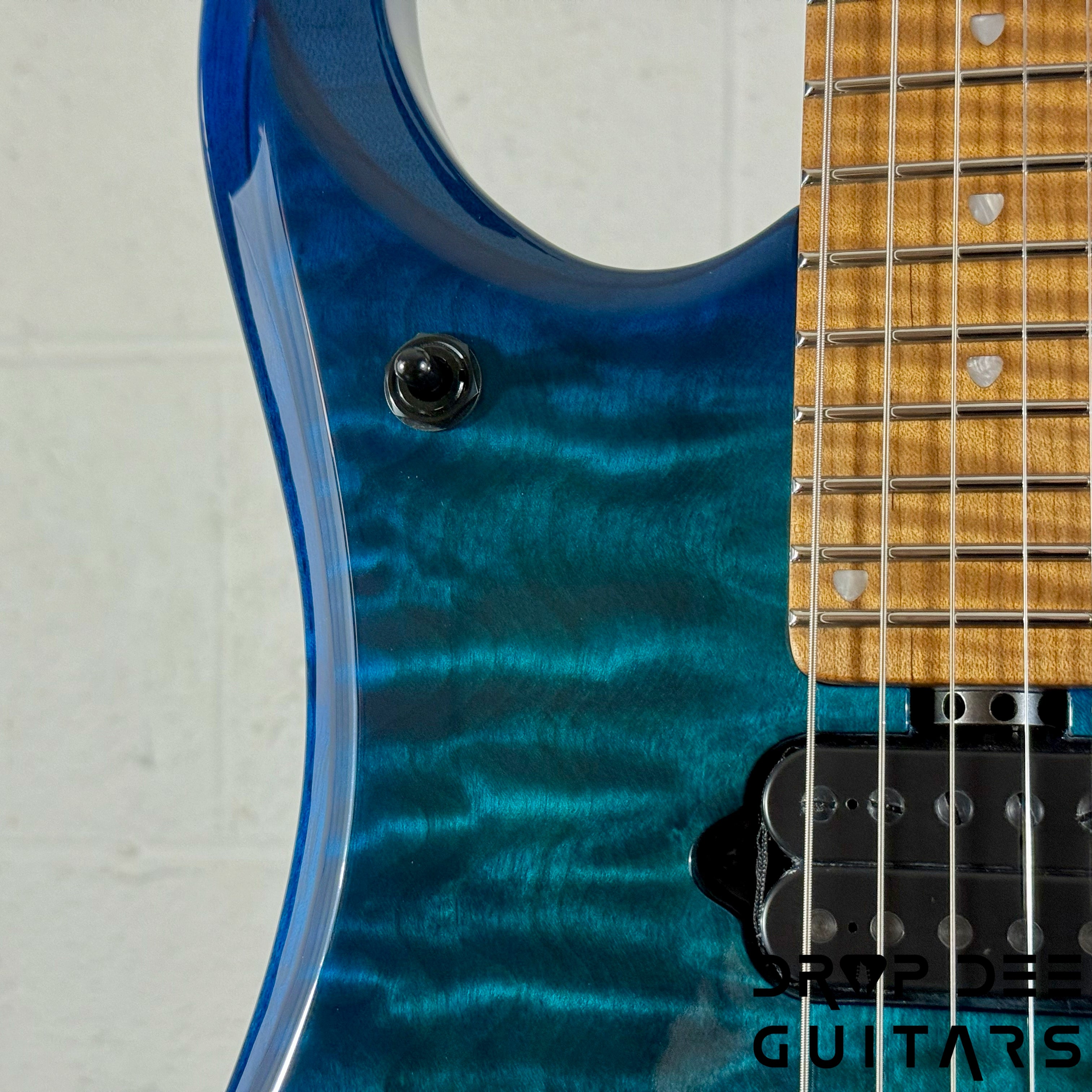 Ernie Ball Music Man JP15 Electric Guitar w/ Case - Ultramarine